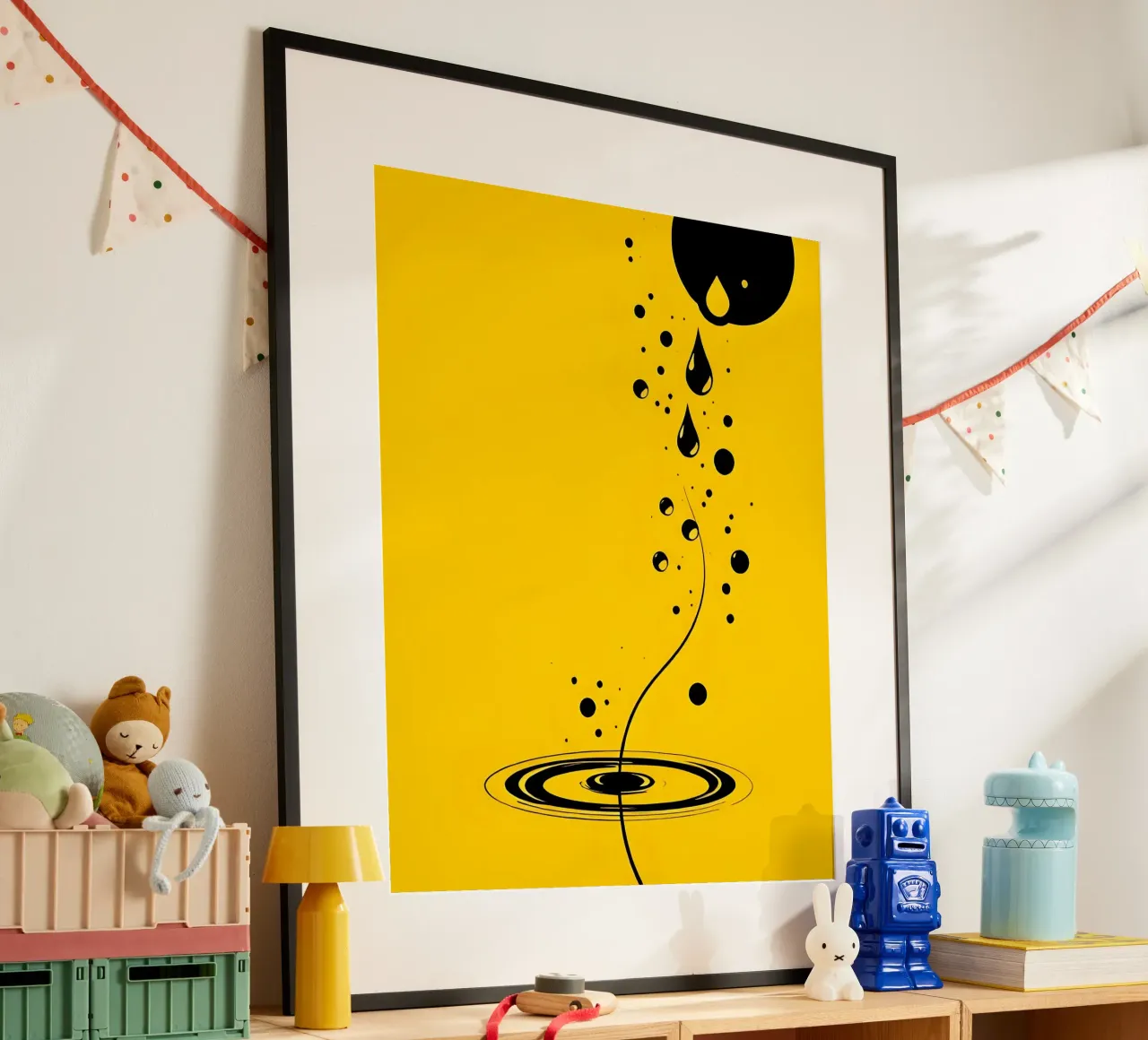 Goccia_6 poster da schwarz-gelb by LK