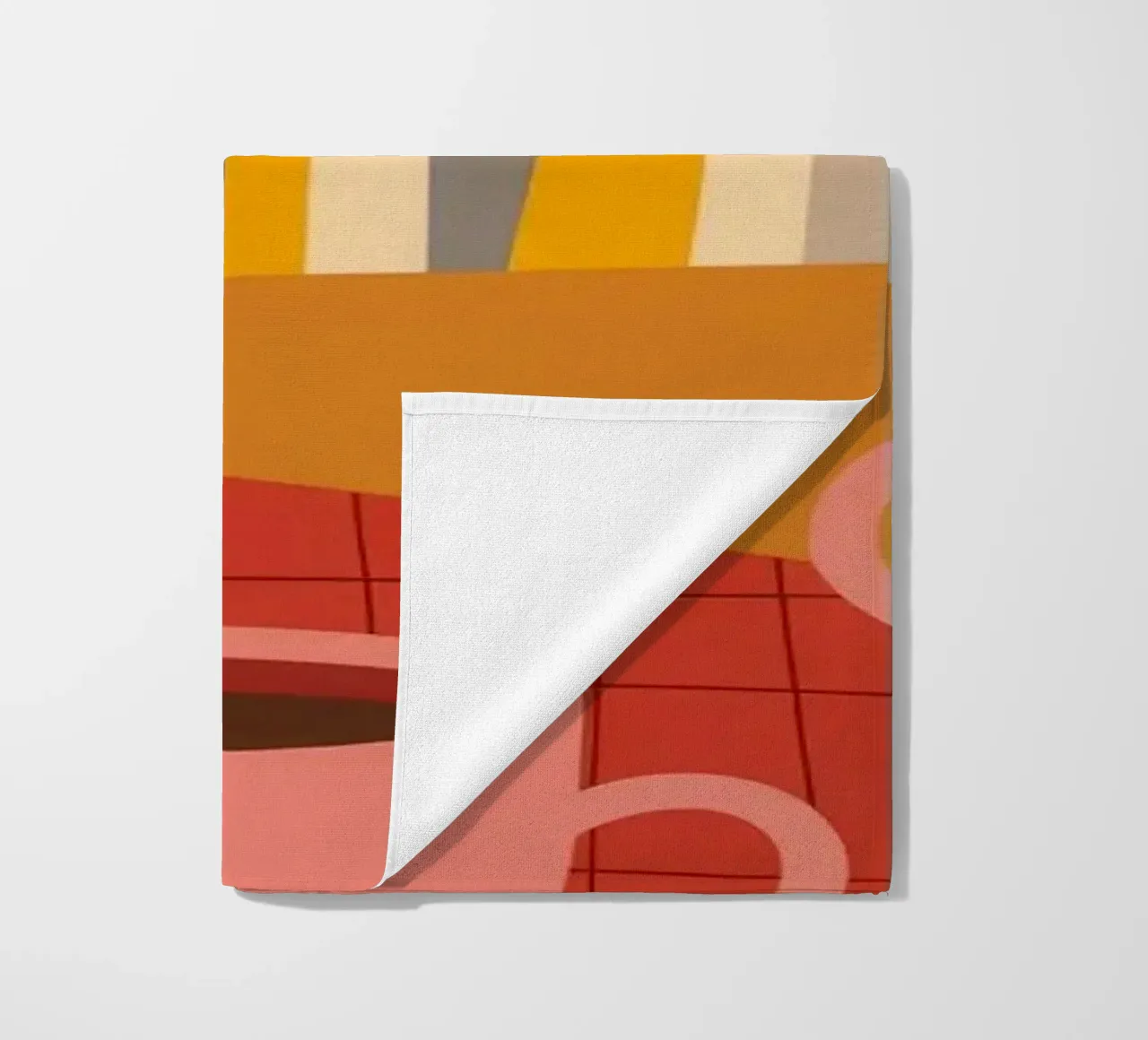 Tea Time Haven beach towel by Lumina Vision