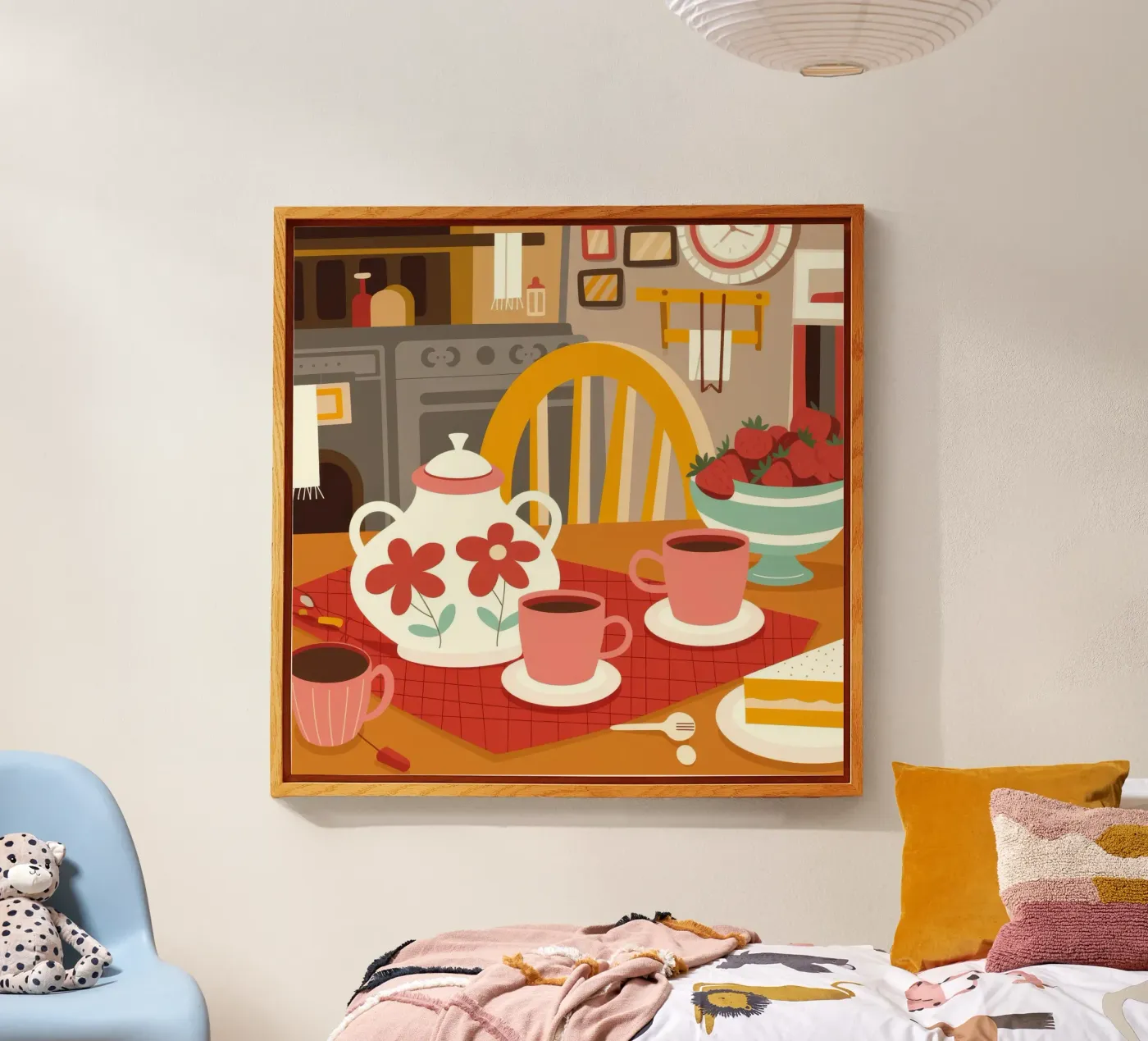 Tea Time Haven Acryl-Glas von Lumina Vision