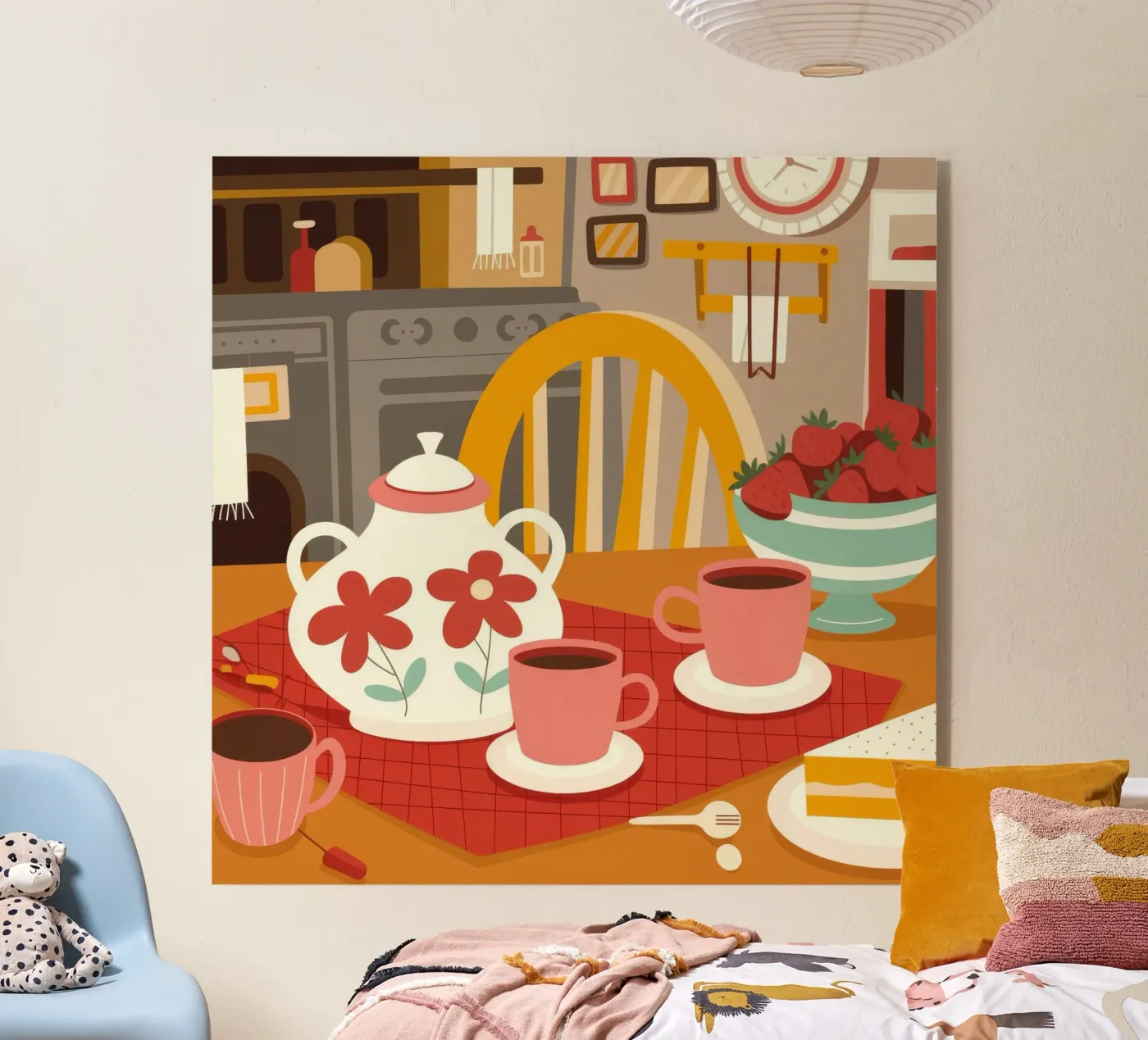 Tea Time Haven Acryl-Glas von Lumina Vision