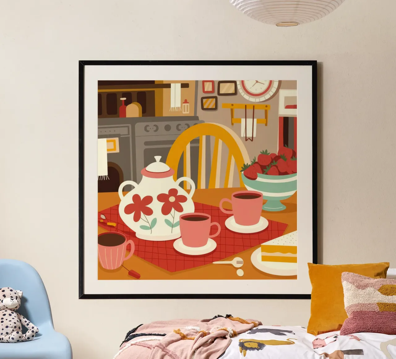 Tea Time Haven poster da Lumina Vision