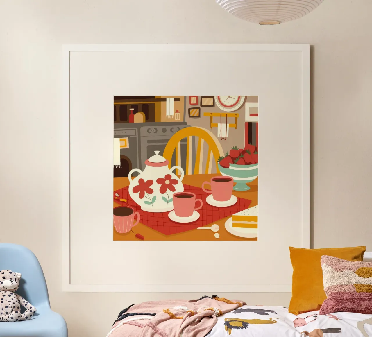 Tea Time Haven poster da Lumina Vision