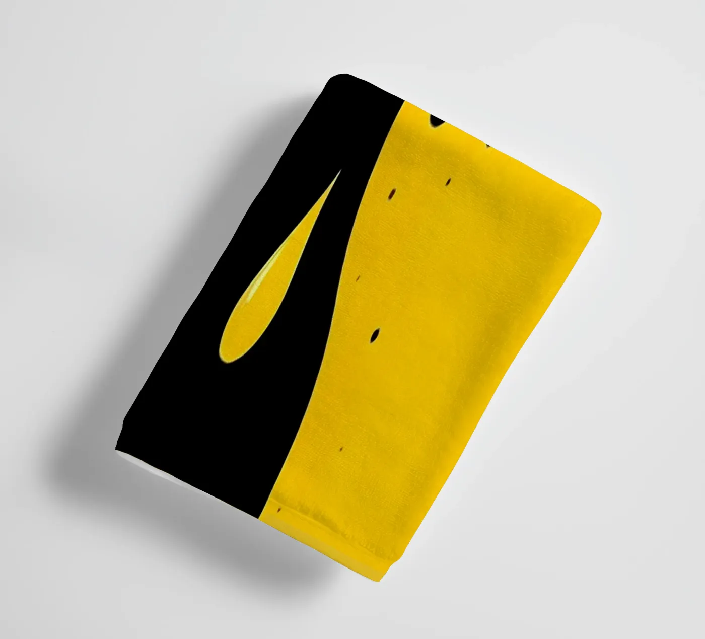 Drop_7 towel by schwarz-gelb by LK