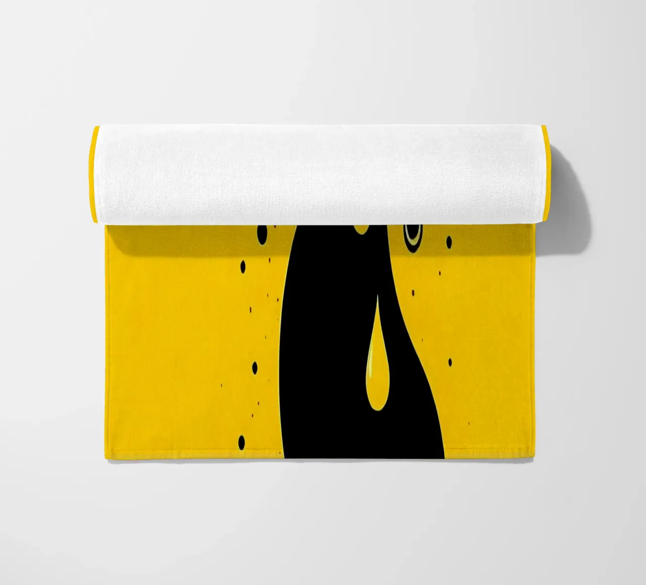 Goccia_7 telo mare da schwarz-gelb by LK