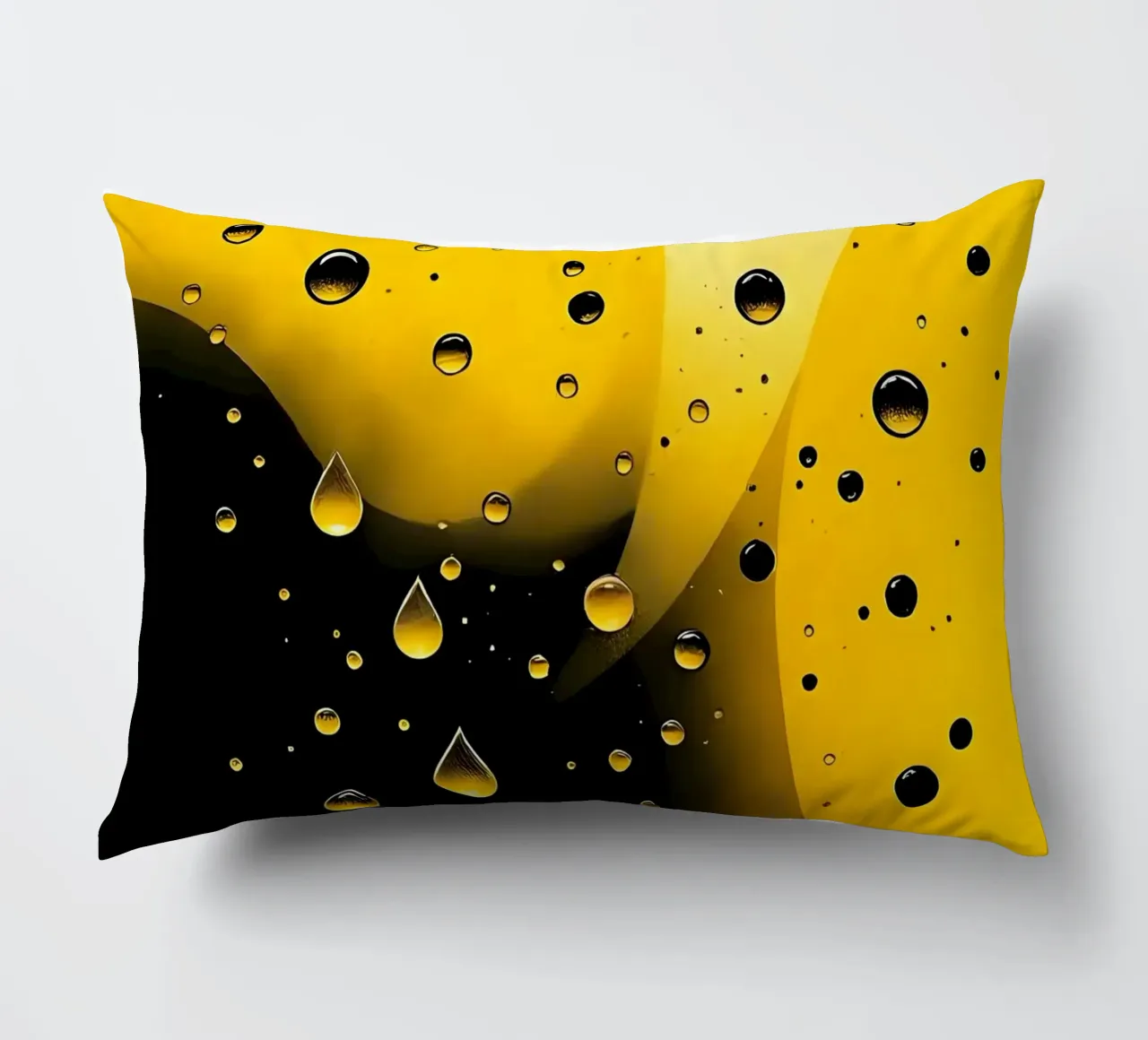 Gocce_8 cuscino da schwarz-gelb by LK
