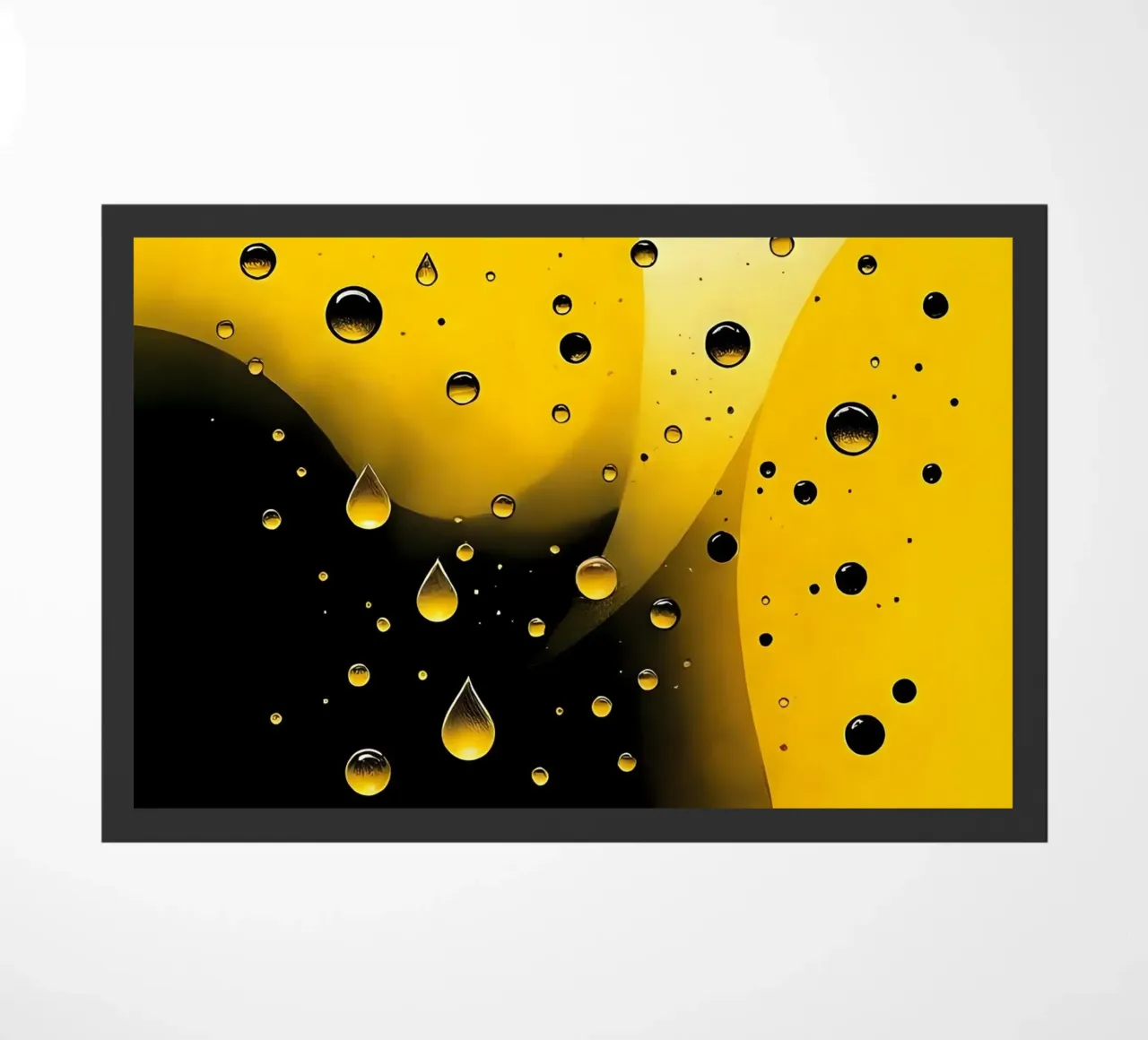 Drops_8 doormat by schwarz-gelb by LK