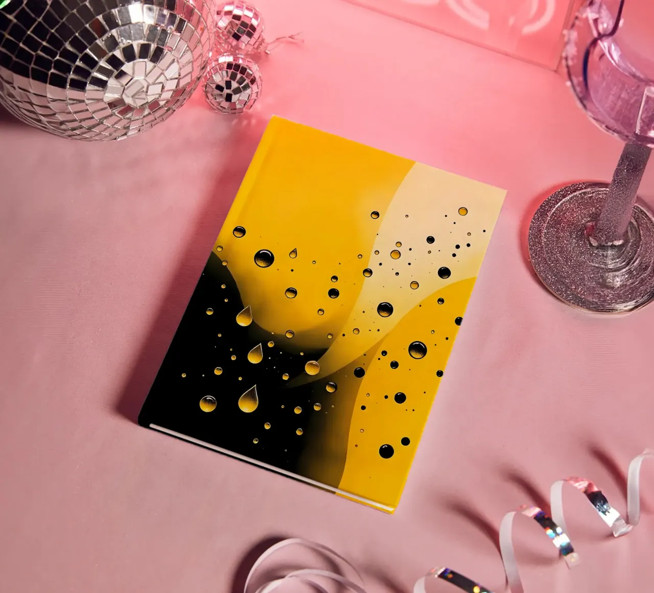 Drops_8 notebook by schwarz-gelb by LK