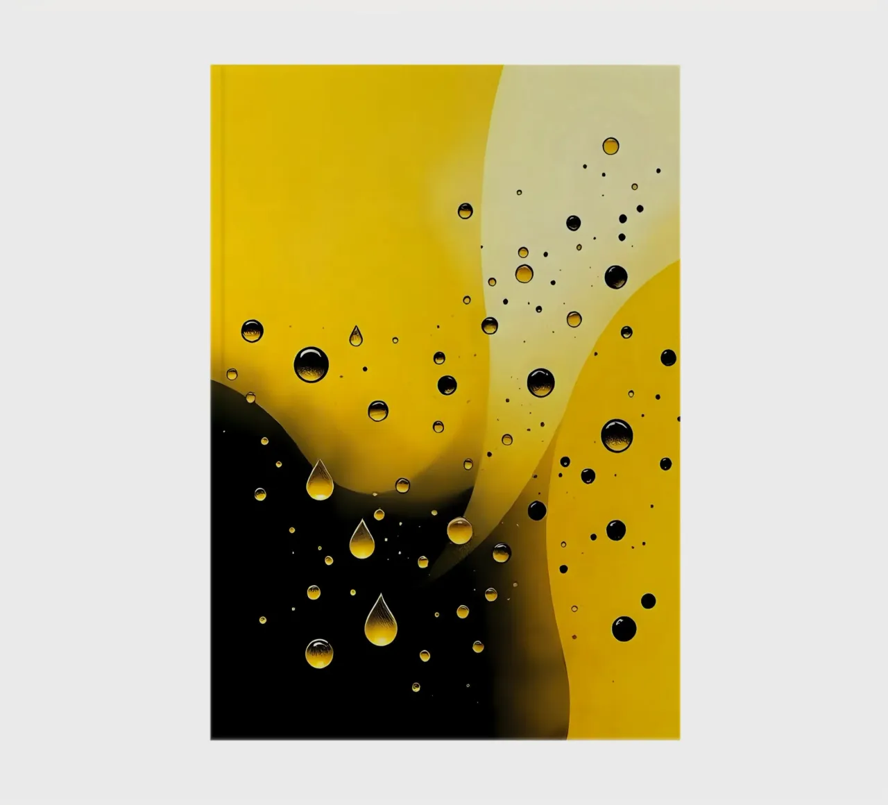 Drops_8 notebook by schwarz-gelb by LK