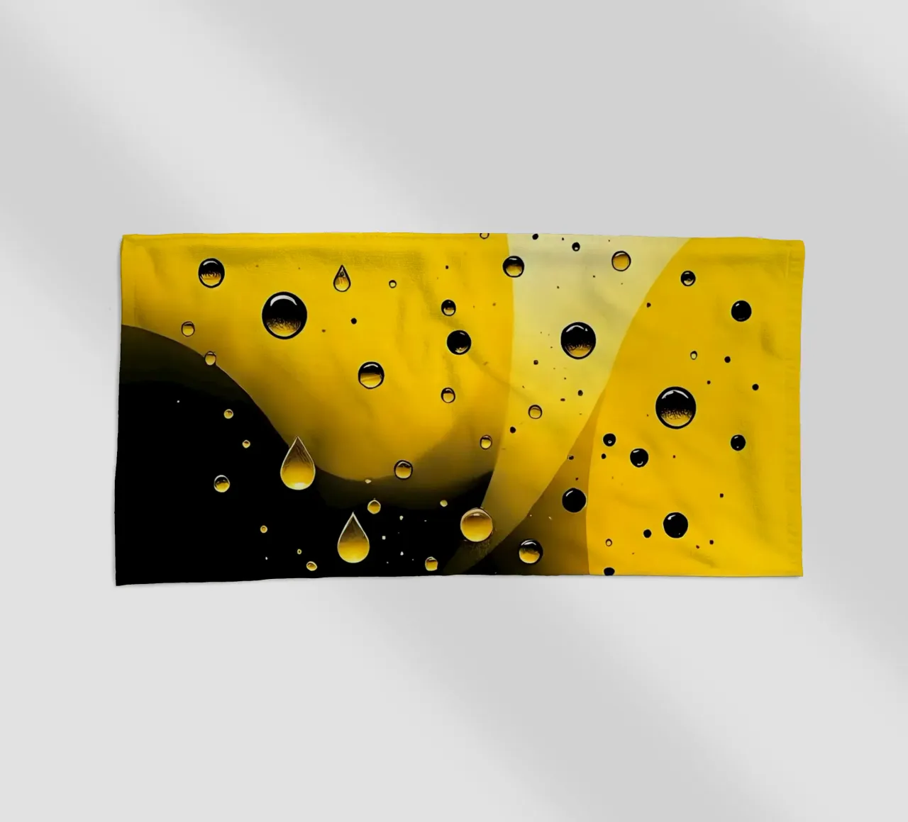 Gocce_8 telo mare da schwarz-gelb by LK