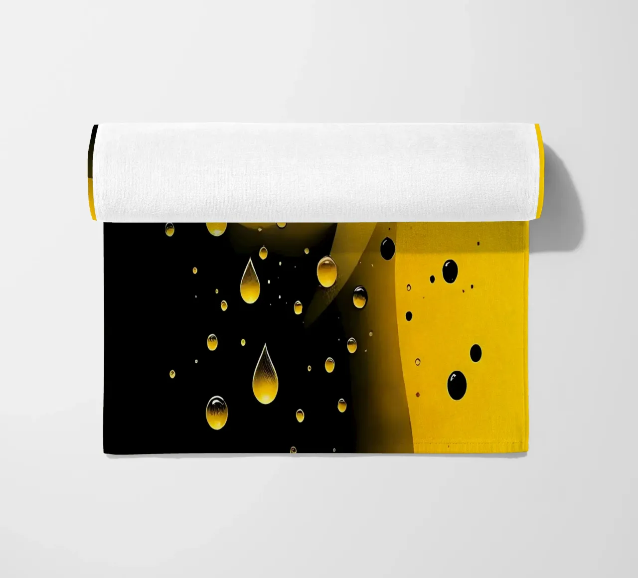Gocce_8 telo mare da schwarz-gelb by LK