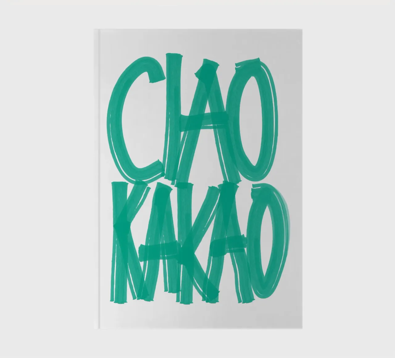 Hello Kakao - Say It Bold notebook by QuooodZ by MooodzArt