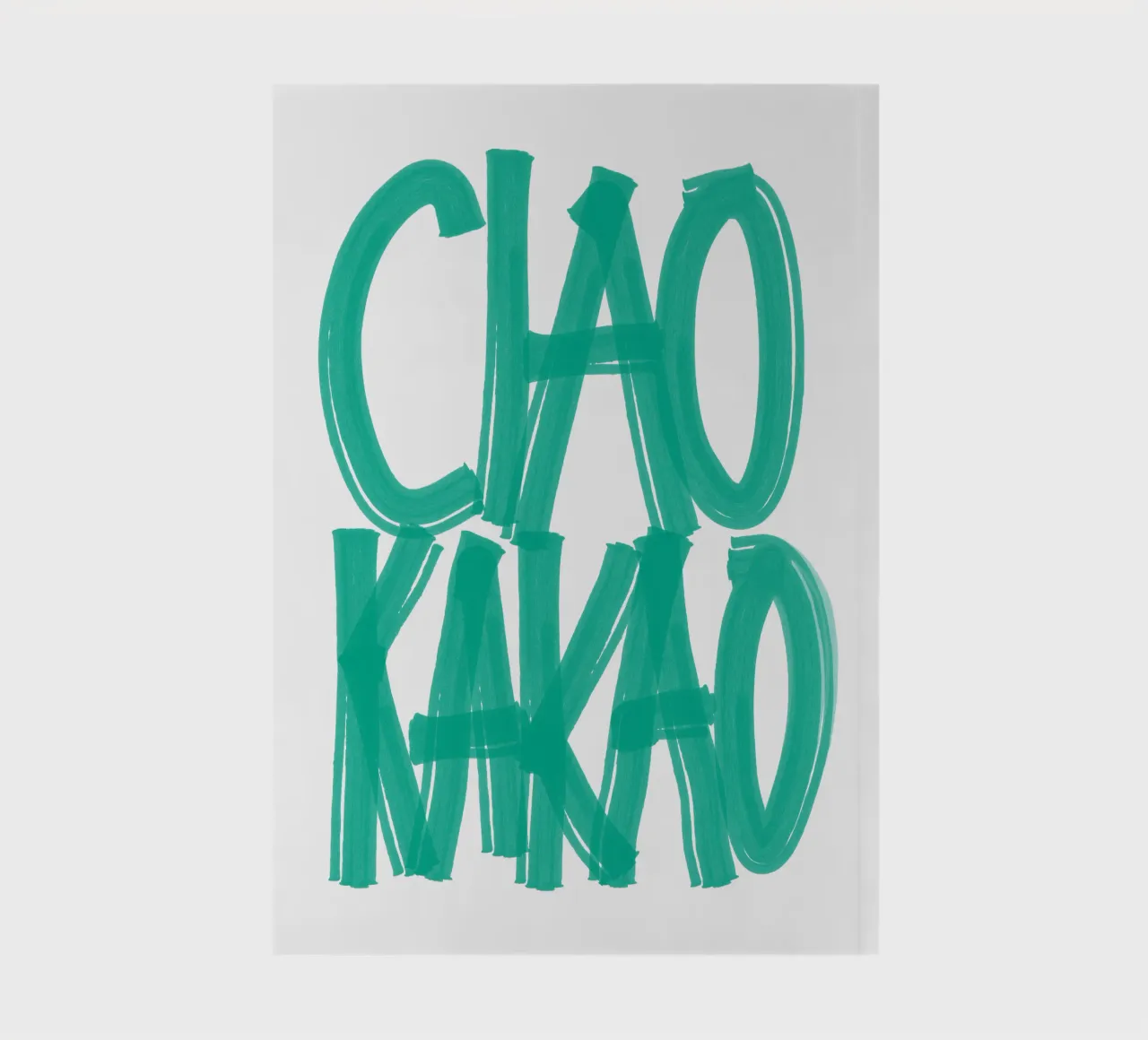 Hello Kakao - Say It Bold notebook by QuooodZ by MooodzArt