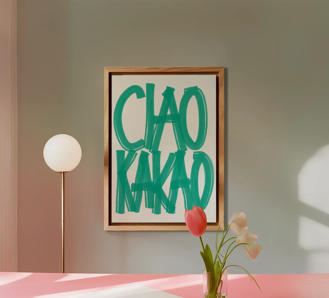 Ciao Kakao – Say It Bold alluminio dibond da QuooodZ by MooodzArt