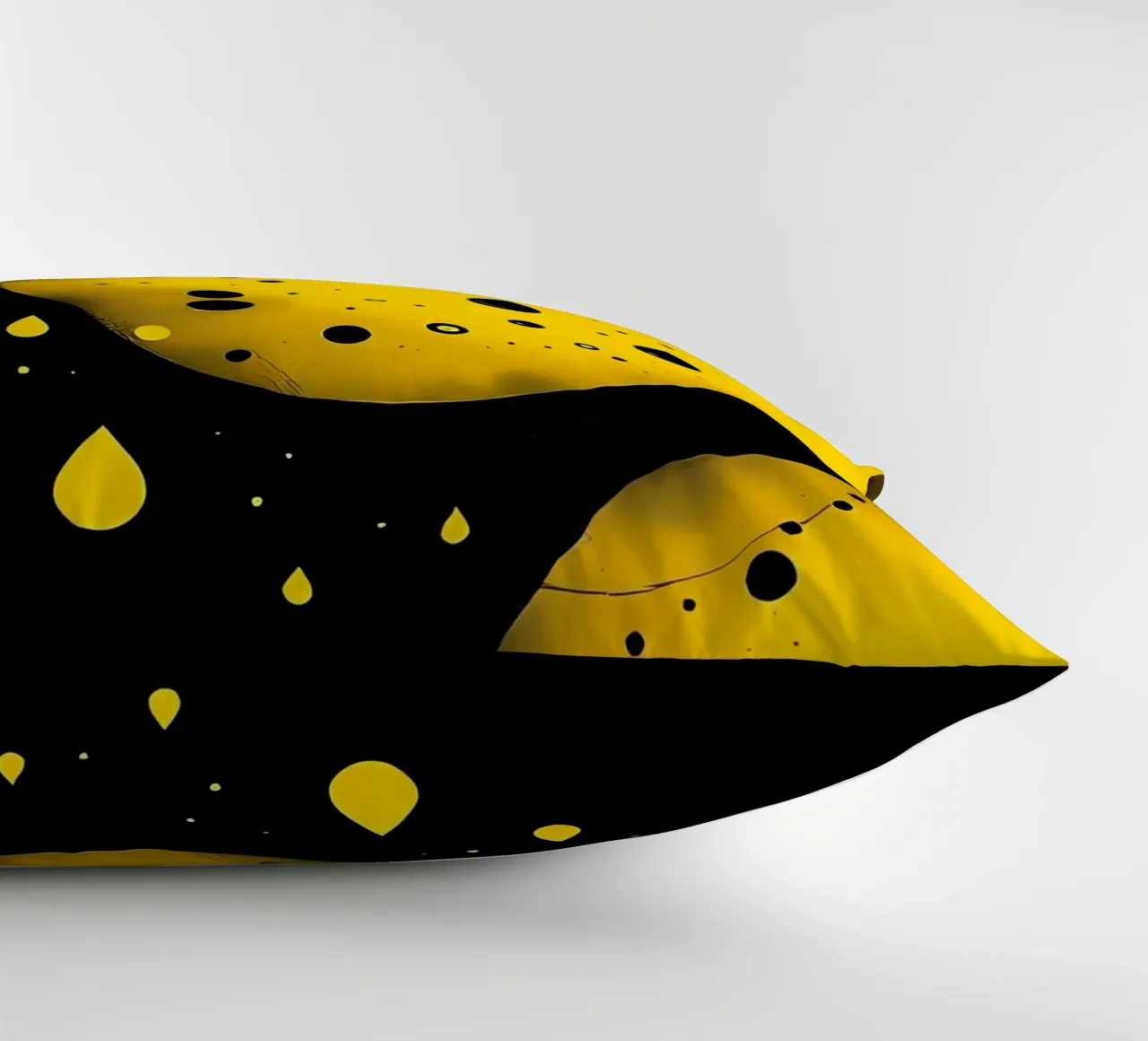 Gocce_9 cuscino da schwarz-gelb by LK