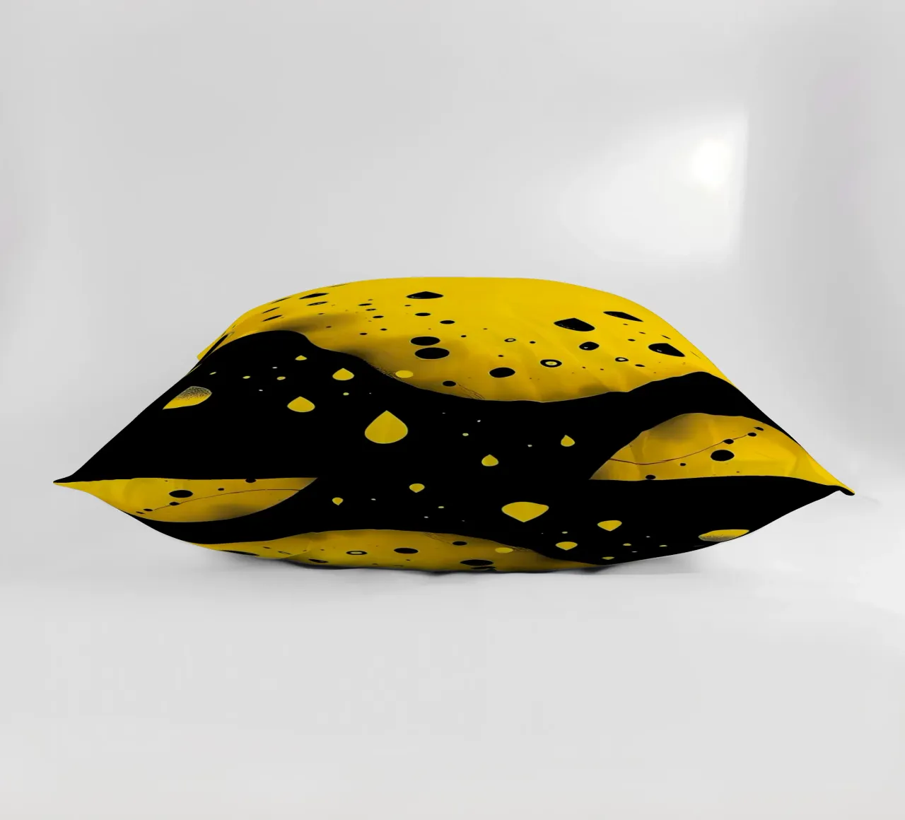 Gocce_9 cuscino da schwarz-gelb by LK
