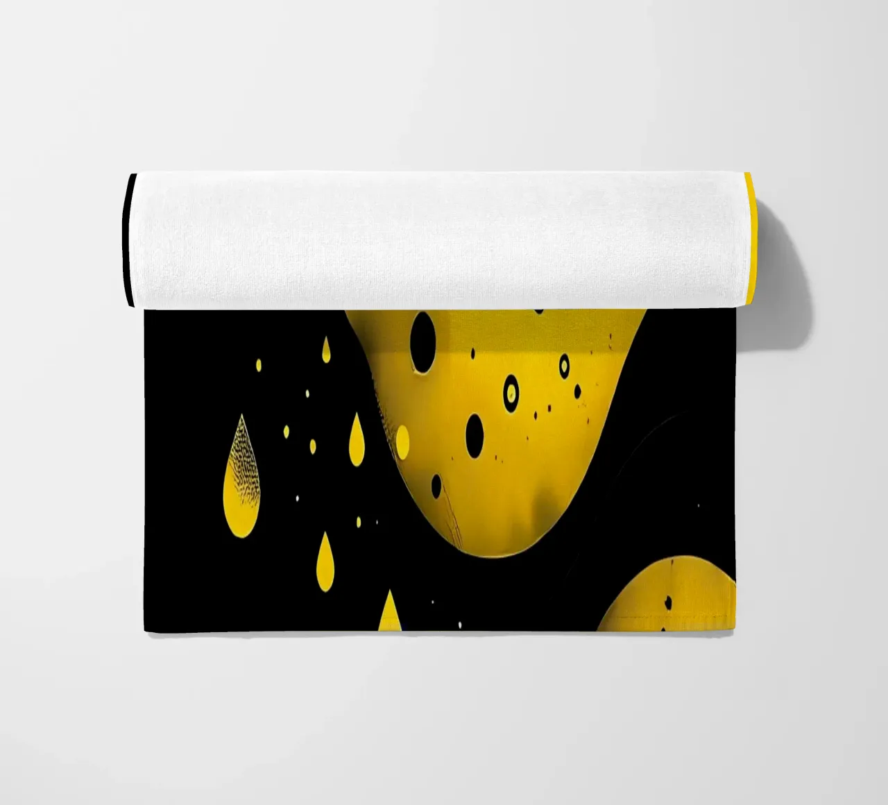 Gocce_9 telo mare da schwarz-gelb by LK