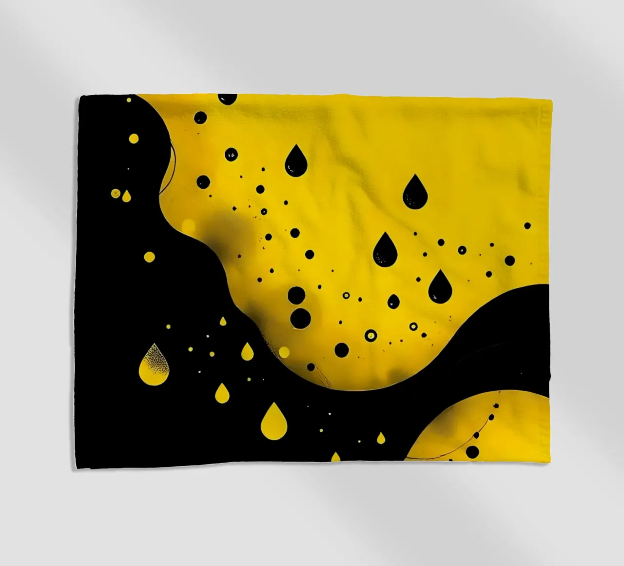 Gocce_9 telo mare da schwarz-gelb by LK