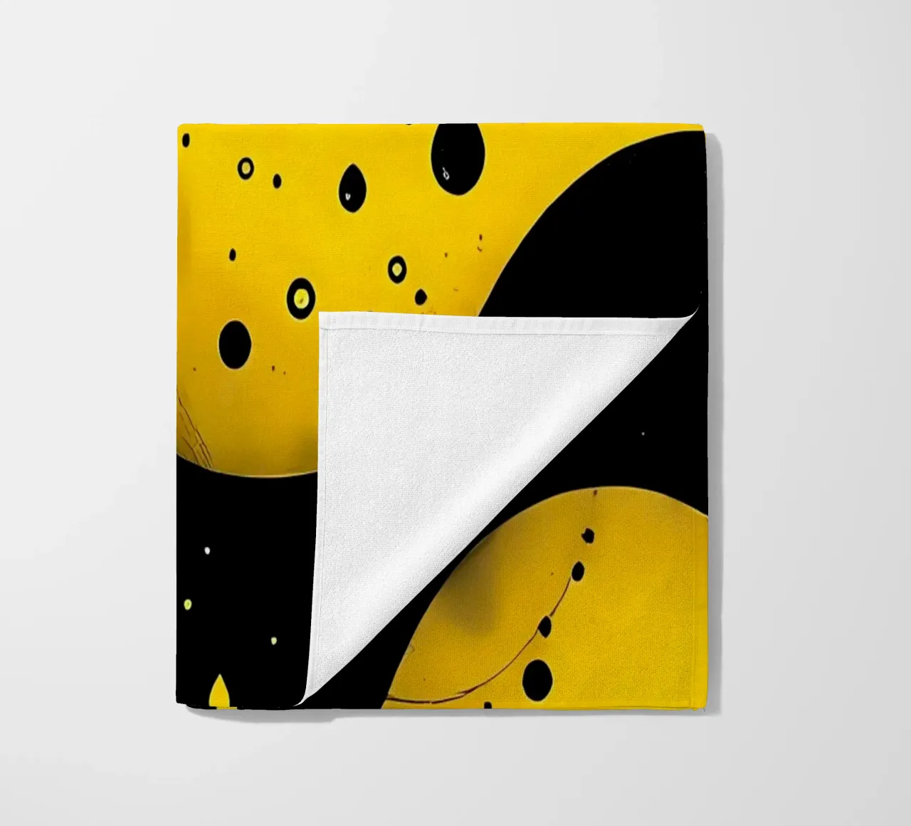 Gocce_9 telo mare da schwarz-gelb by LK