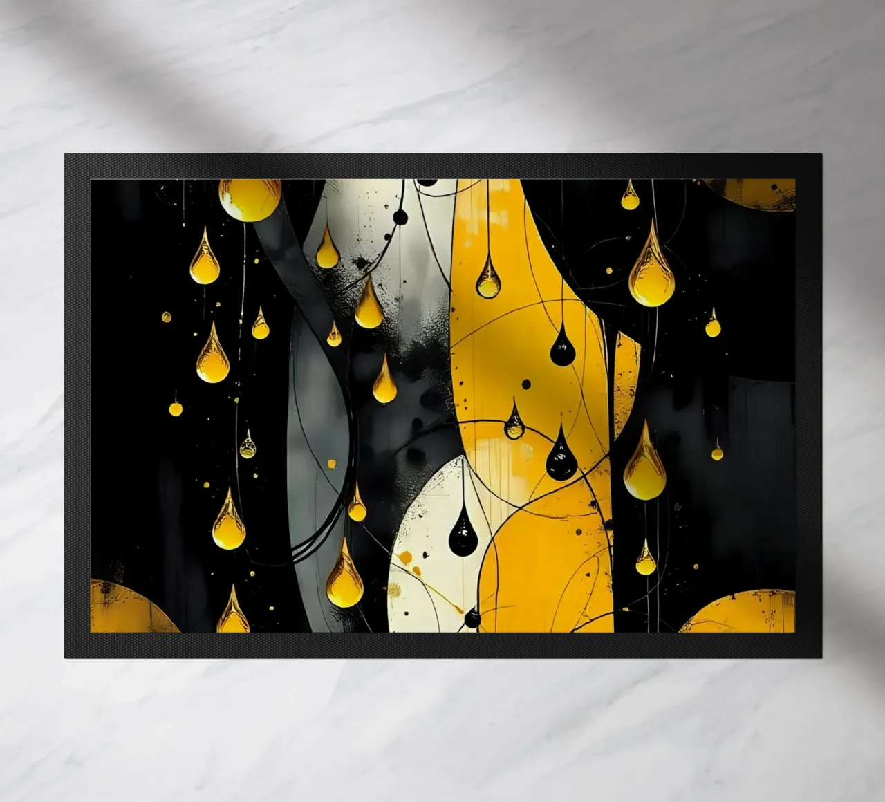 Gocce_10 zerbino da schwarz-gelb by LK