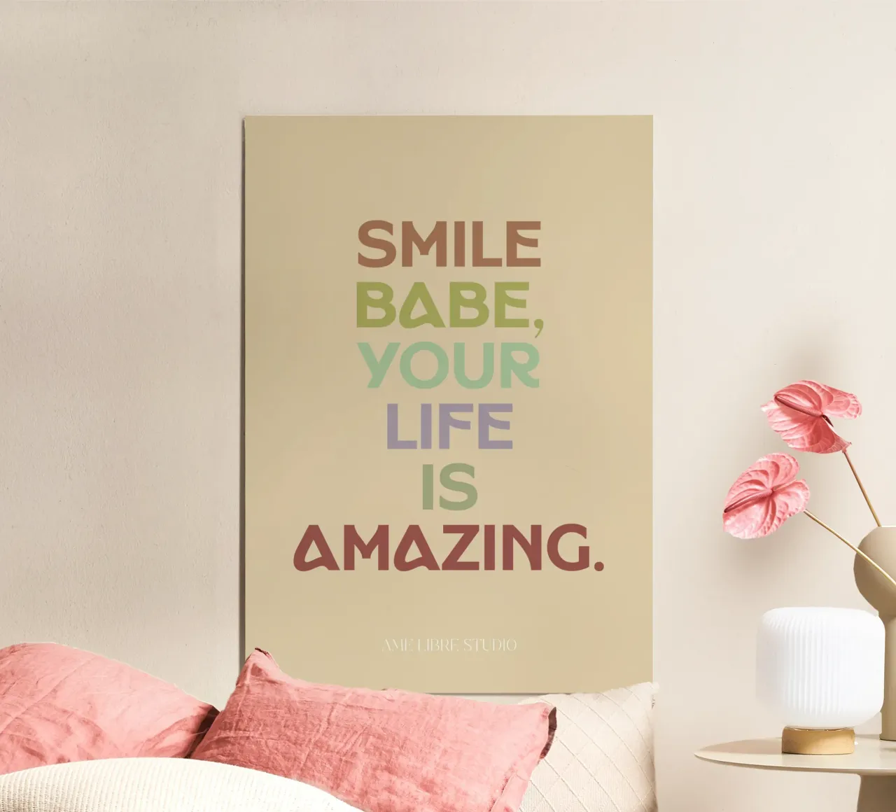 🌼 poster da ÂME LIBRE STUDIO