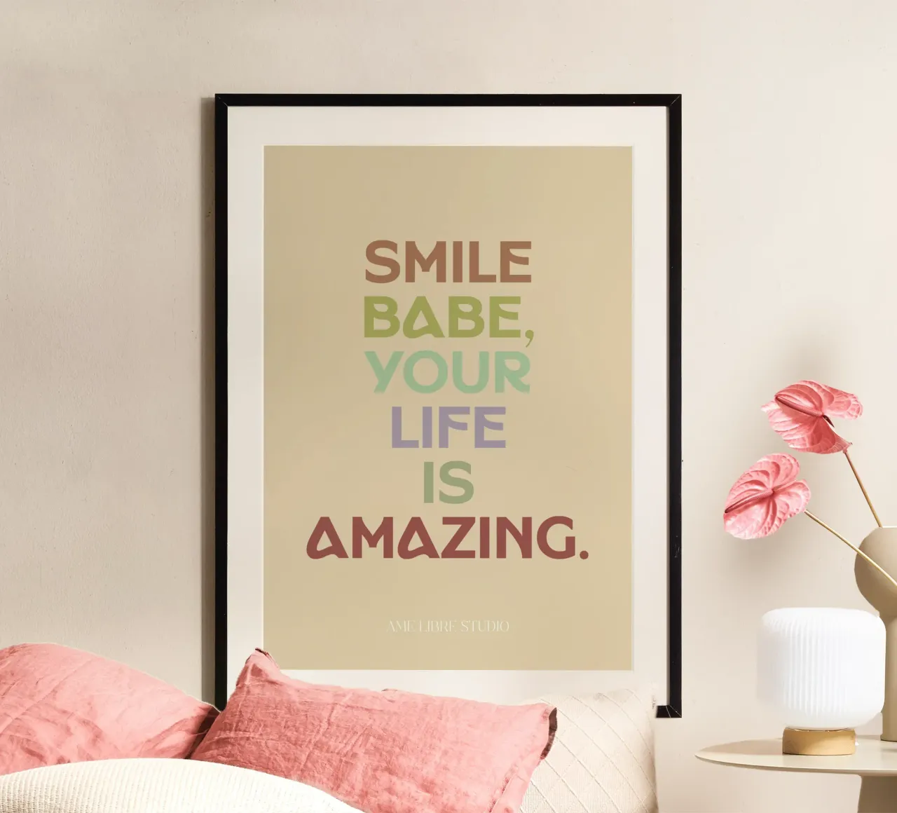 🌼 poster da ÂME LIBRE STUDIO