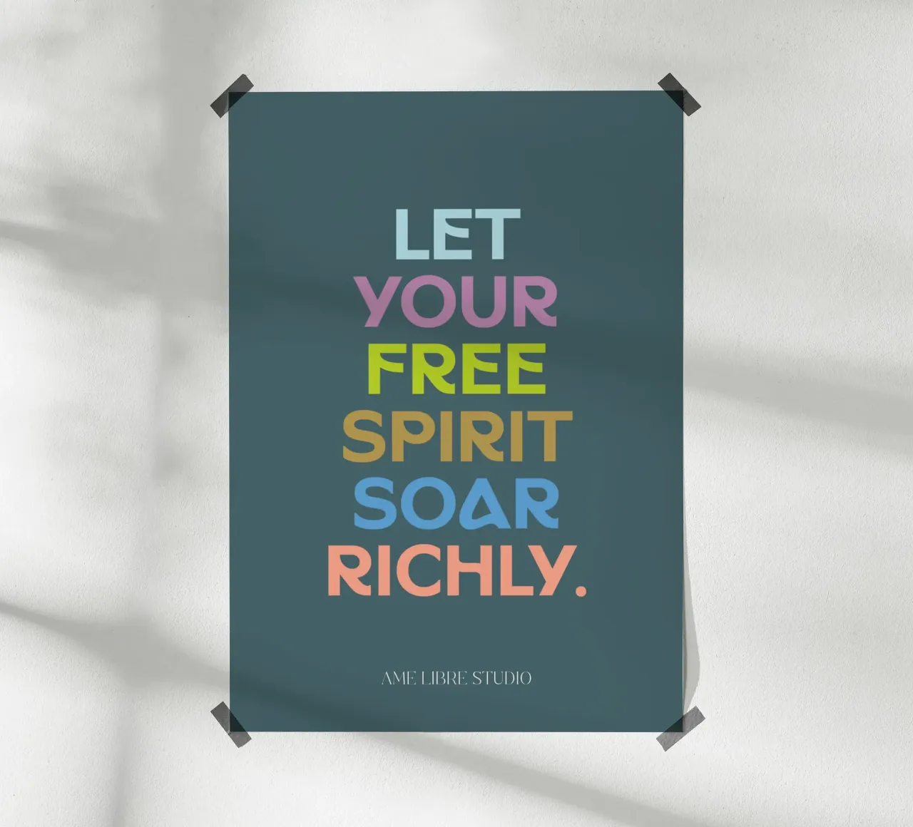 🦅 poster da ÂME LIBRE STUDIO