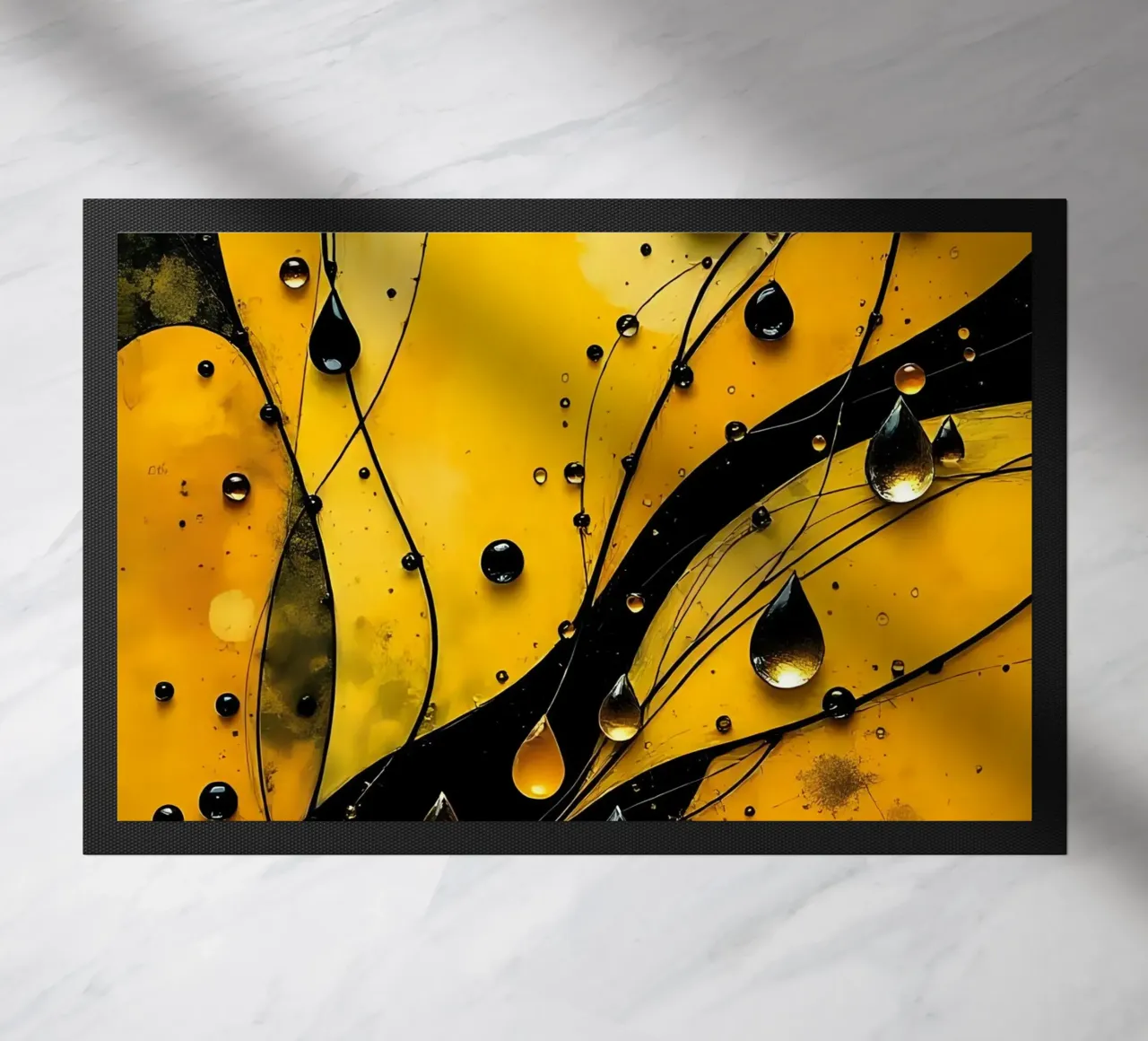 Gocce_12 zerbino da schwarz-gelb by LK