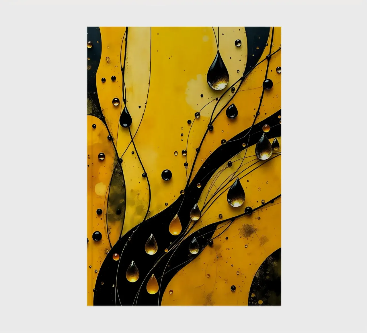 Drops_12 notebook by schwarz-gelb by LK