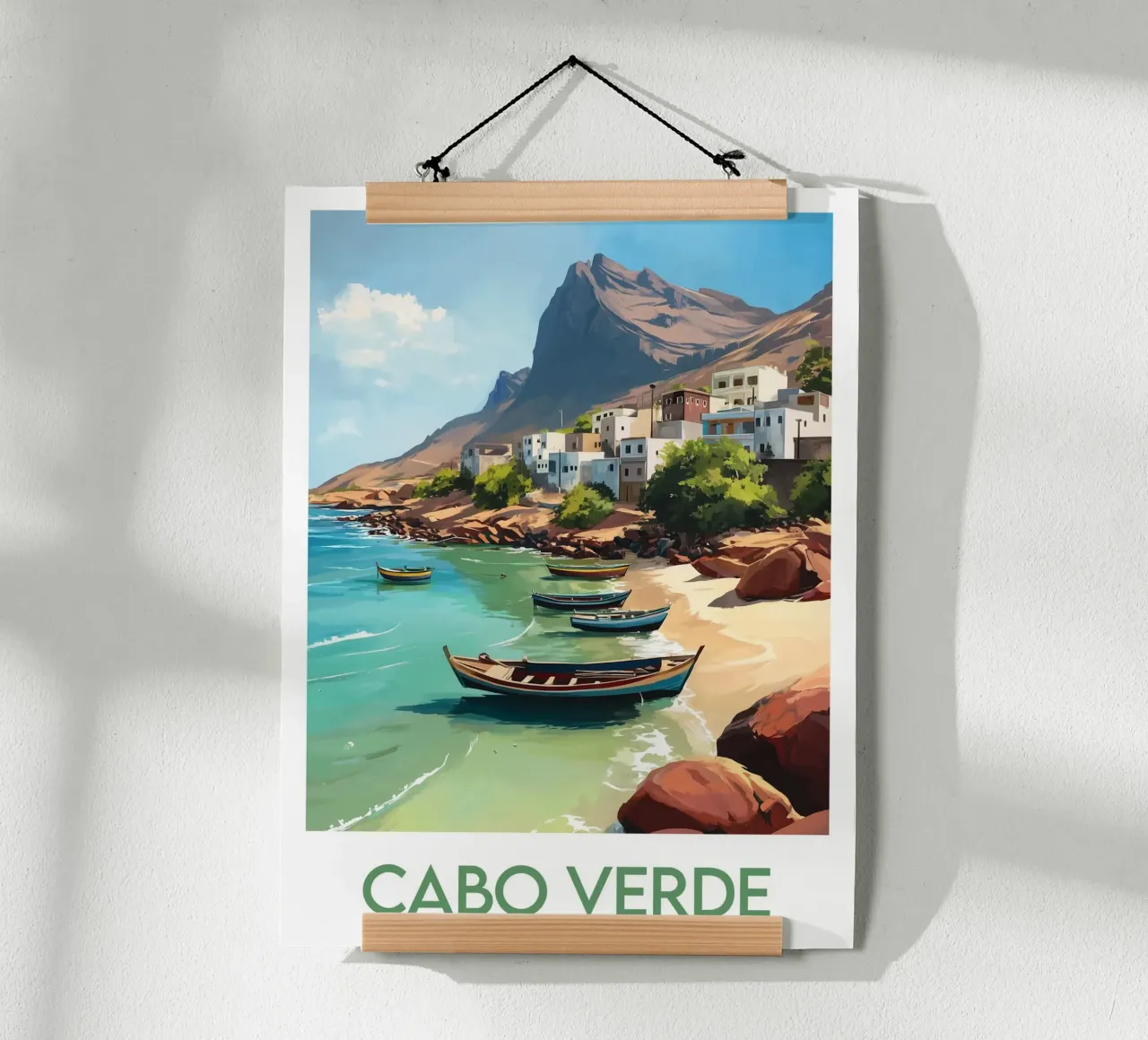 Cape Verde poster Hahnemühle von Frame the World