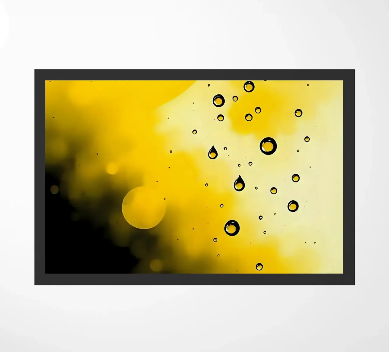 Drops_20 doormat by schwarz-gelb by LK