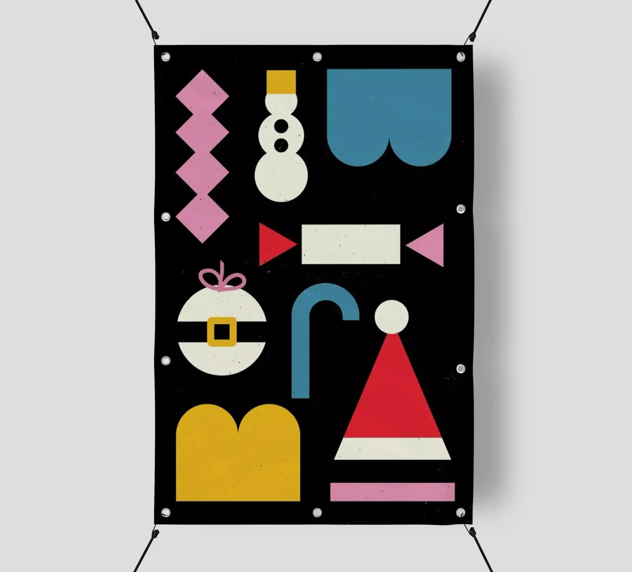 Christmas Cracker telo in pvc da daylight design studio