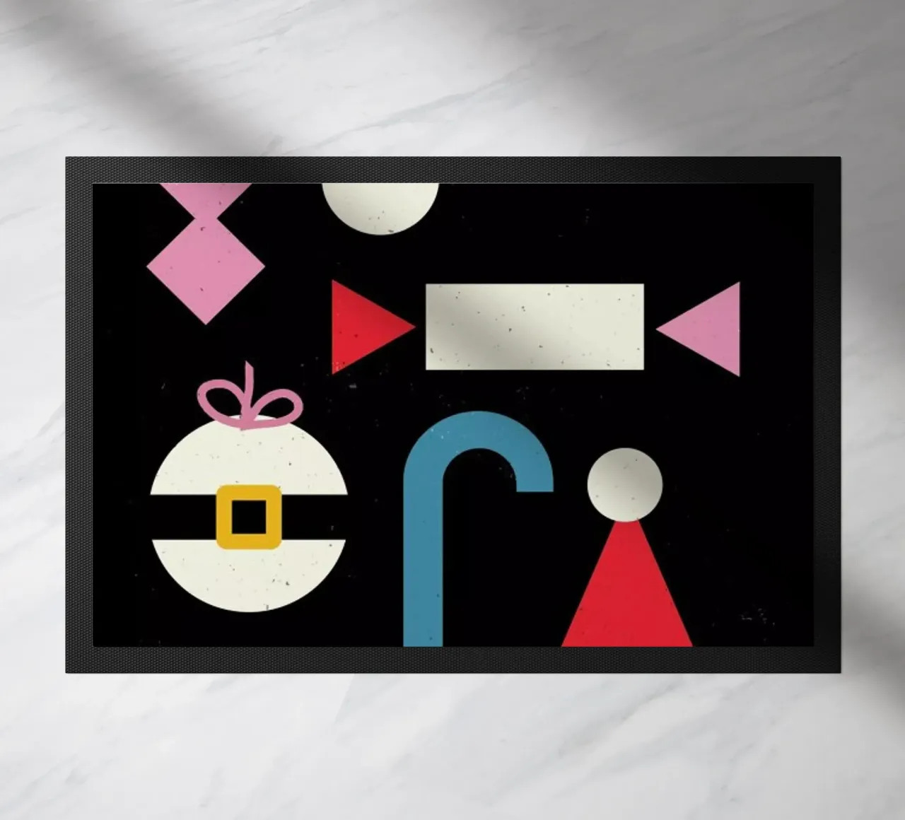 Christmas Cracker doormat by daylight design studio