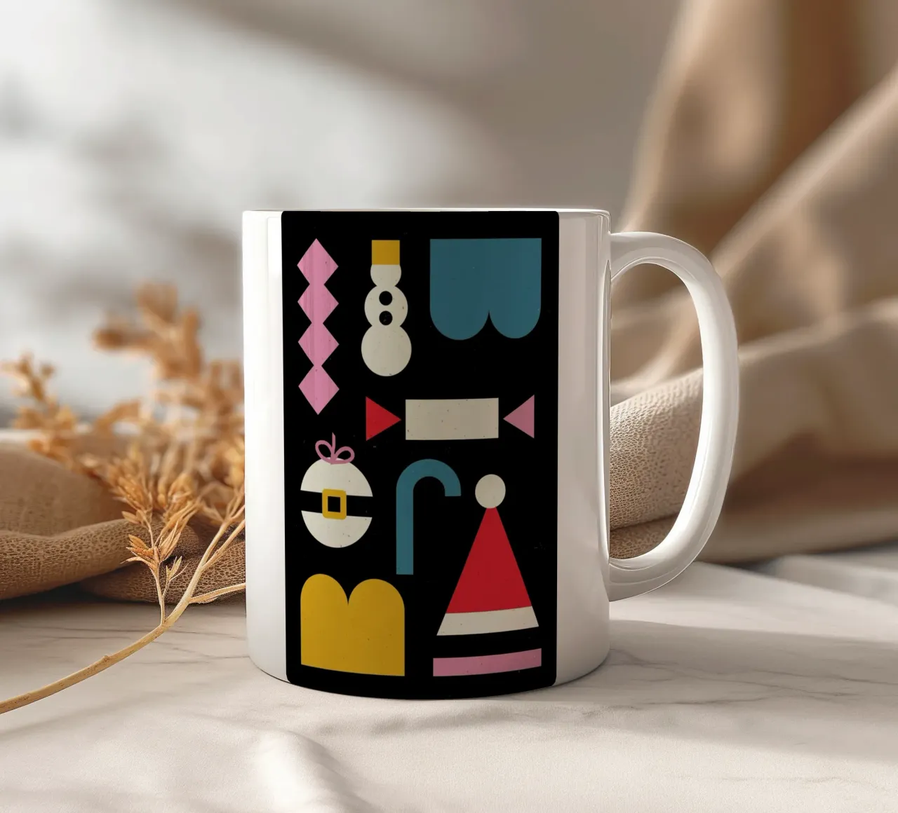 Christmas Cracker taza de cerámica de daylight design studio