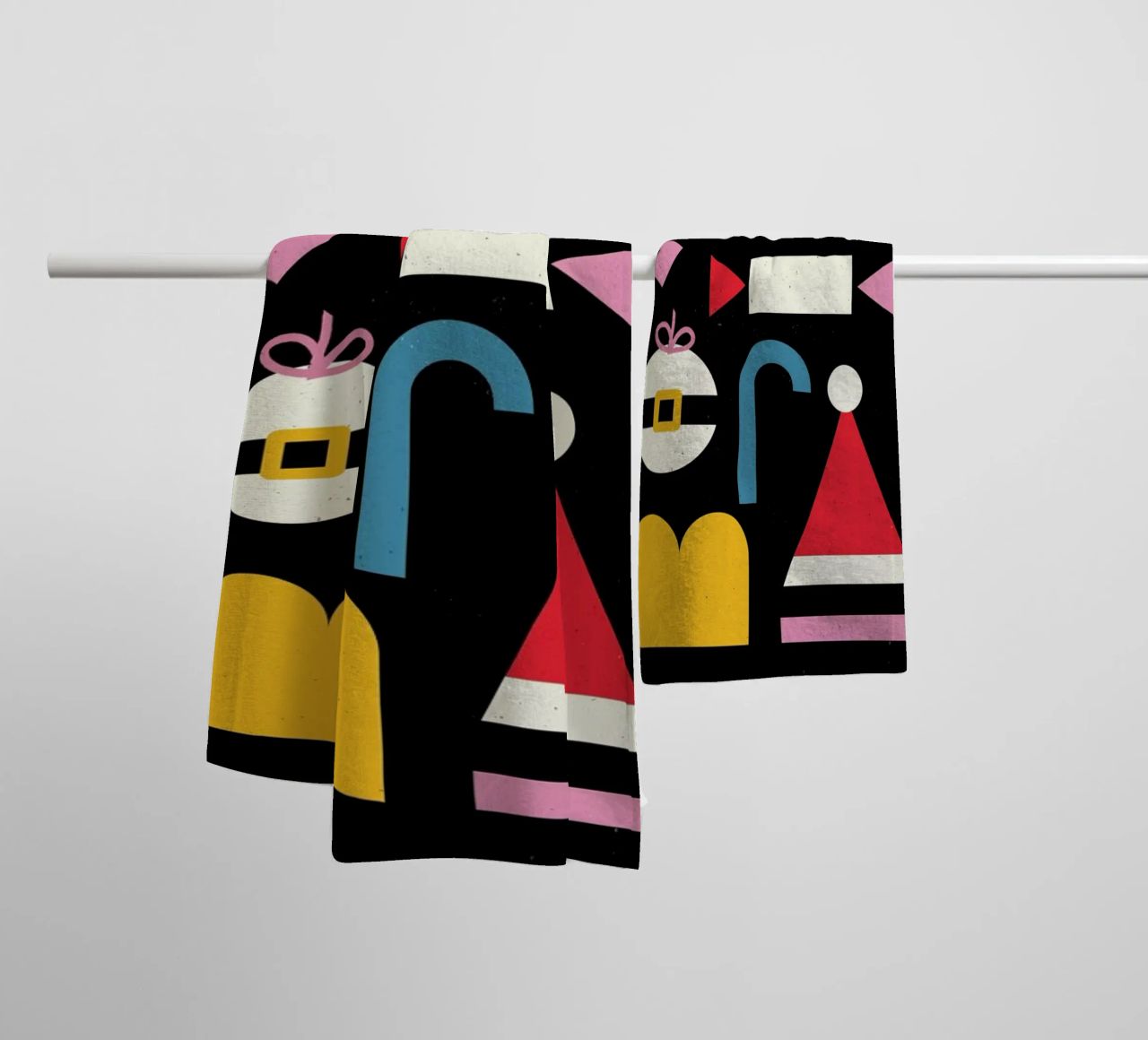 Christmas Cracker towel by daylight design studio