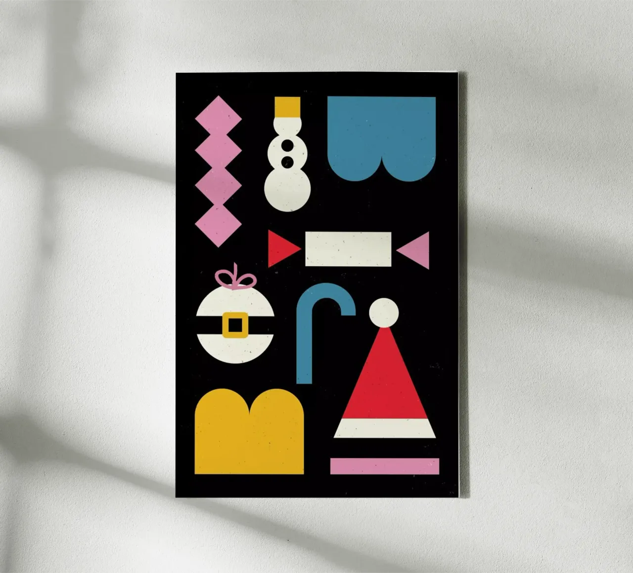 Christmas Cracker tela con Cornice a cassetta da daylight design studio