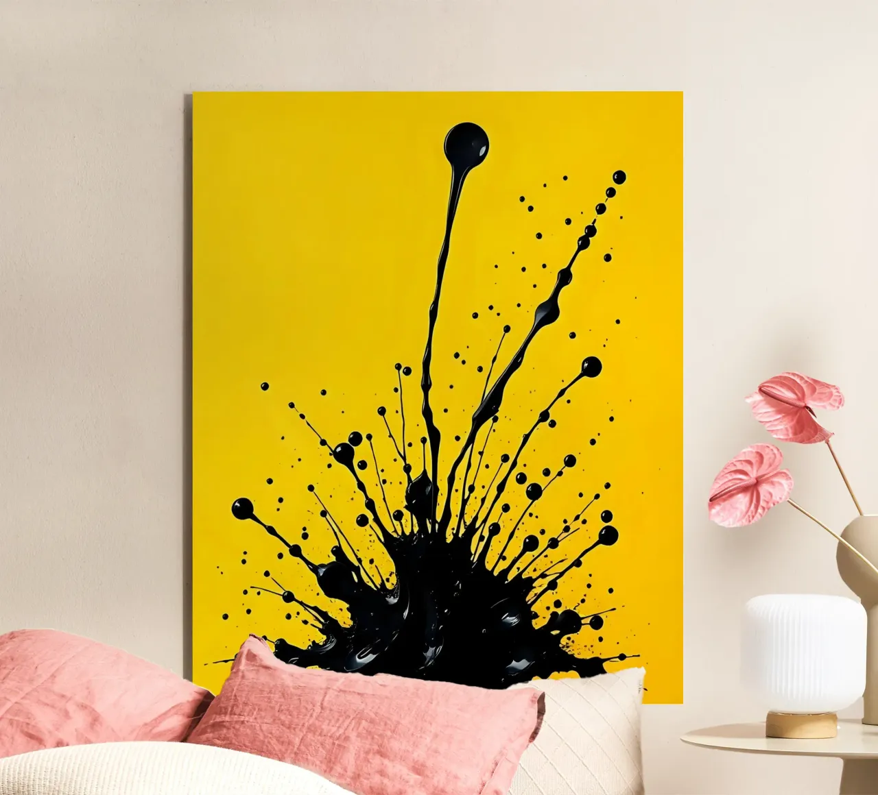 Sprazzi di colore_2 alluminio dibond da schwarz-gelb by LK