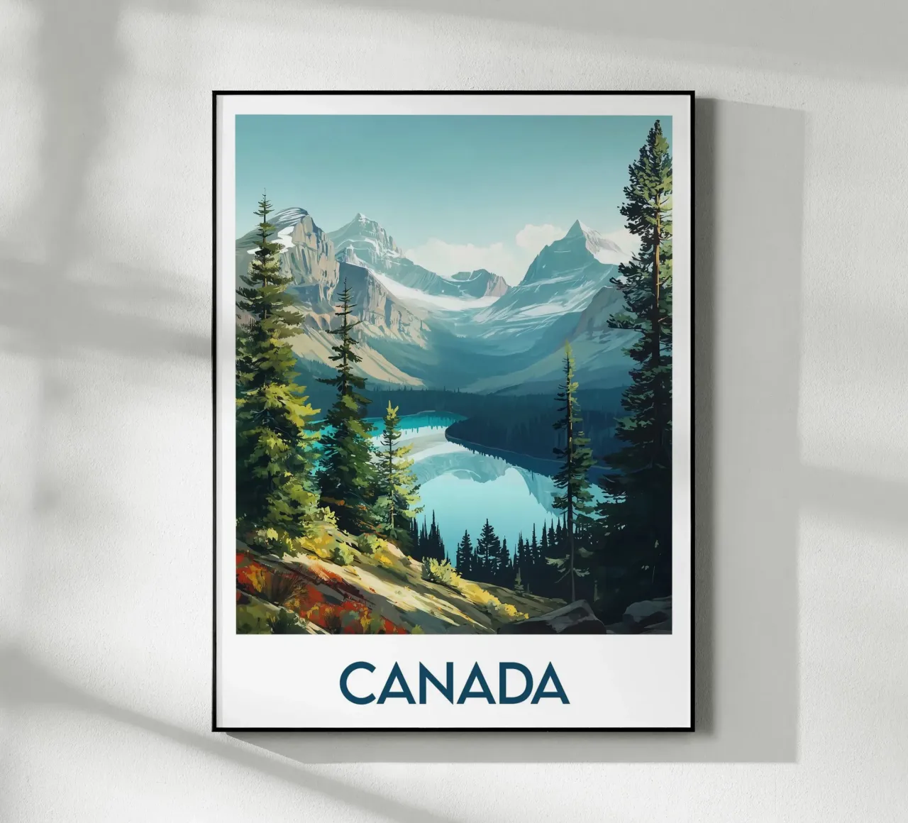 Affiche Canada plexiglass da Frame the World