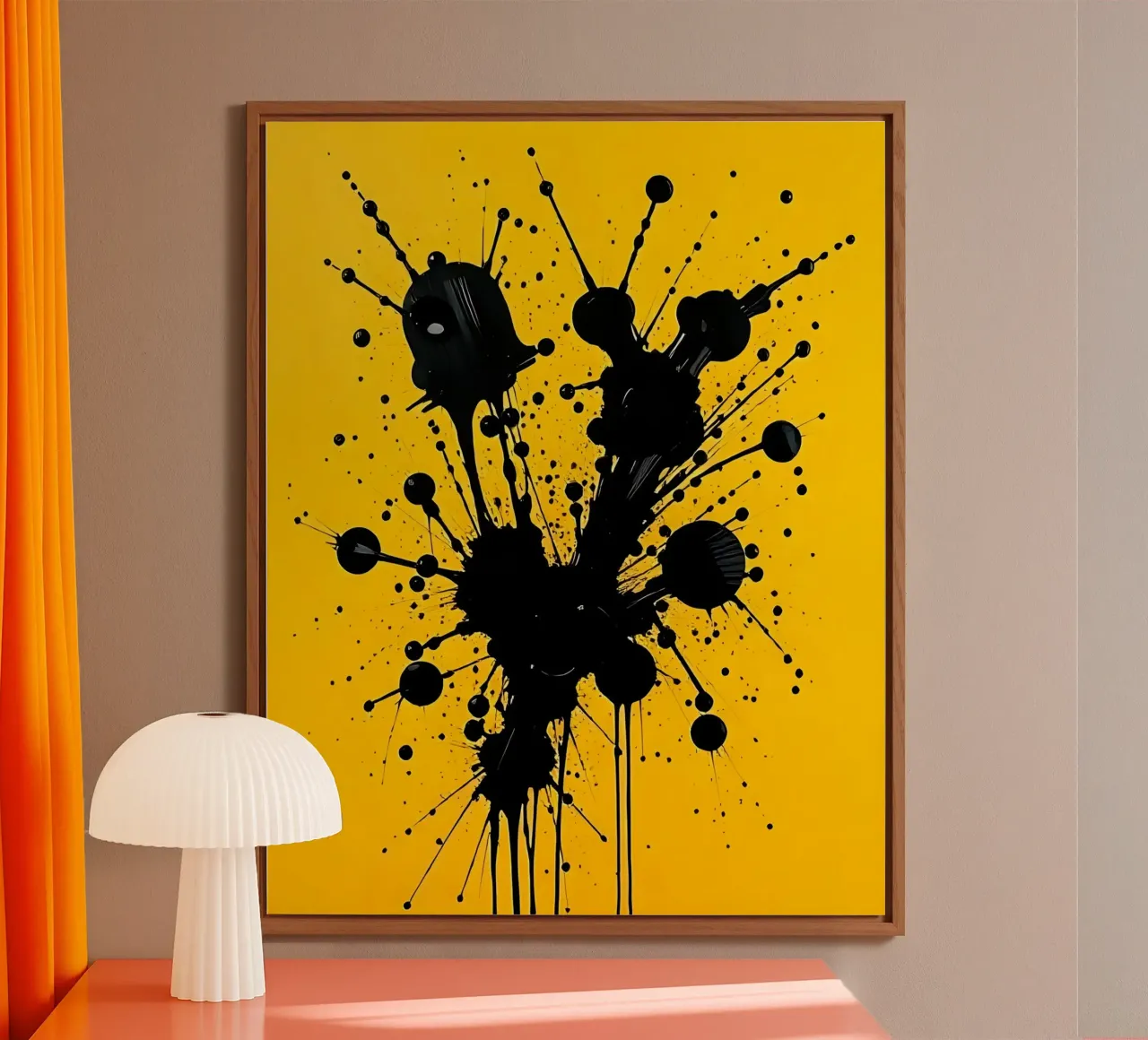 Sprazzi di colore_3 alluminio dibond da schwarz-gelb by LK