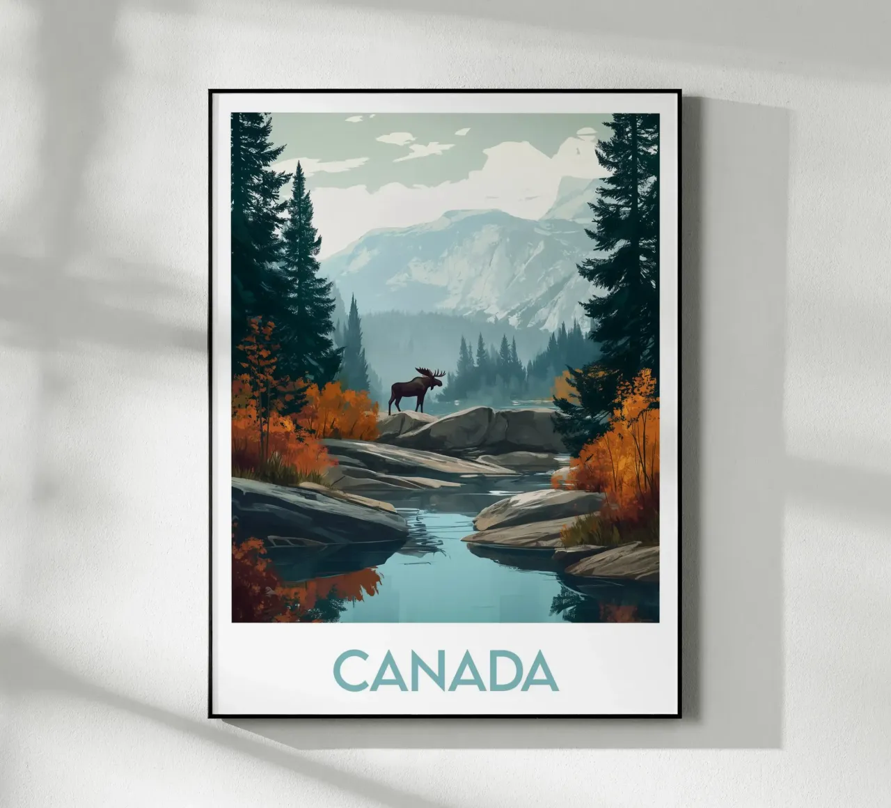 Affiche Canada plexiglass da Frame the World