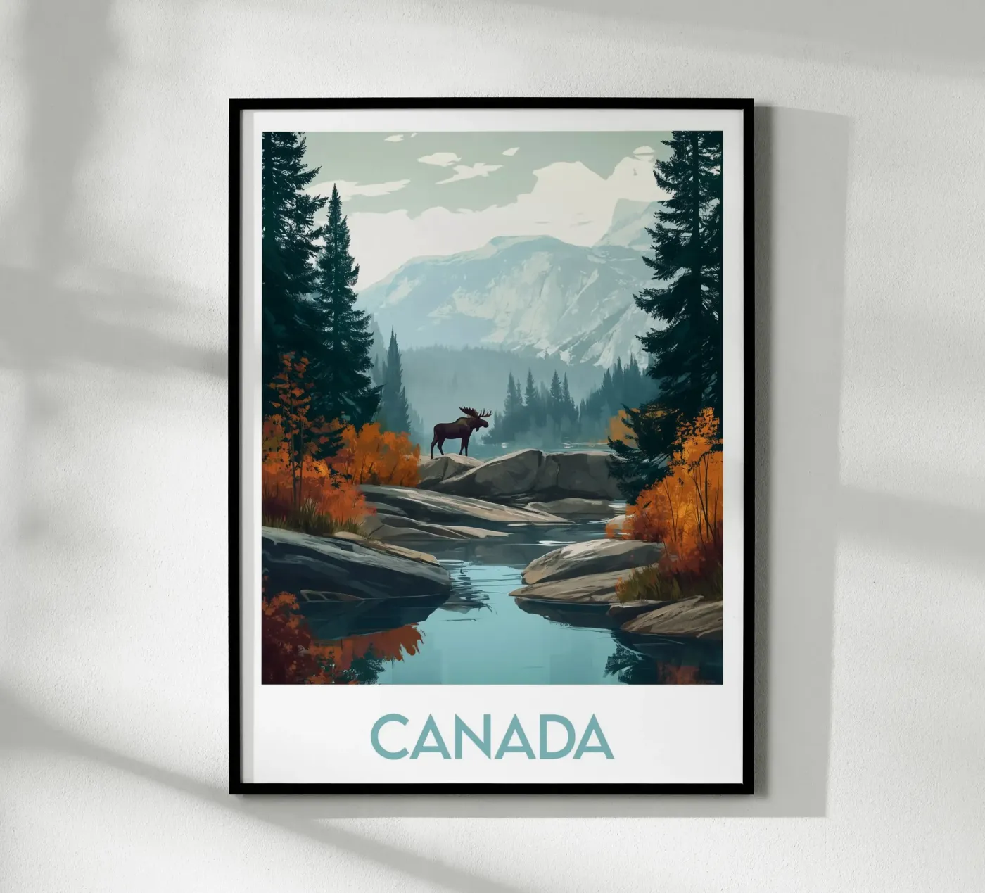 Affiche Canada poster da Frame the World