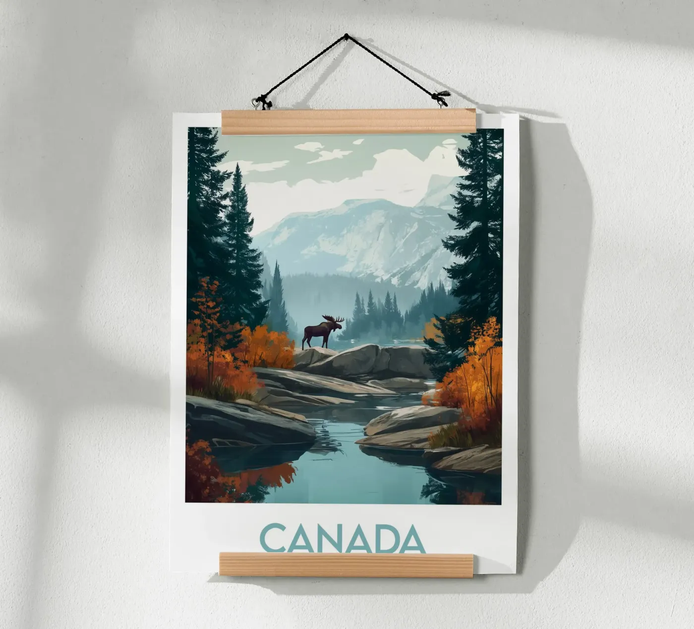 Affiche Canada poster da Frame the World