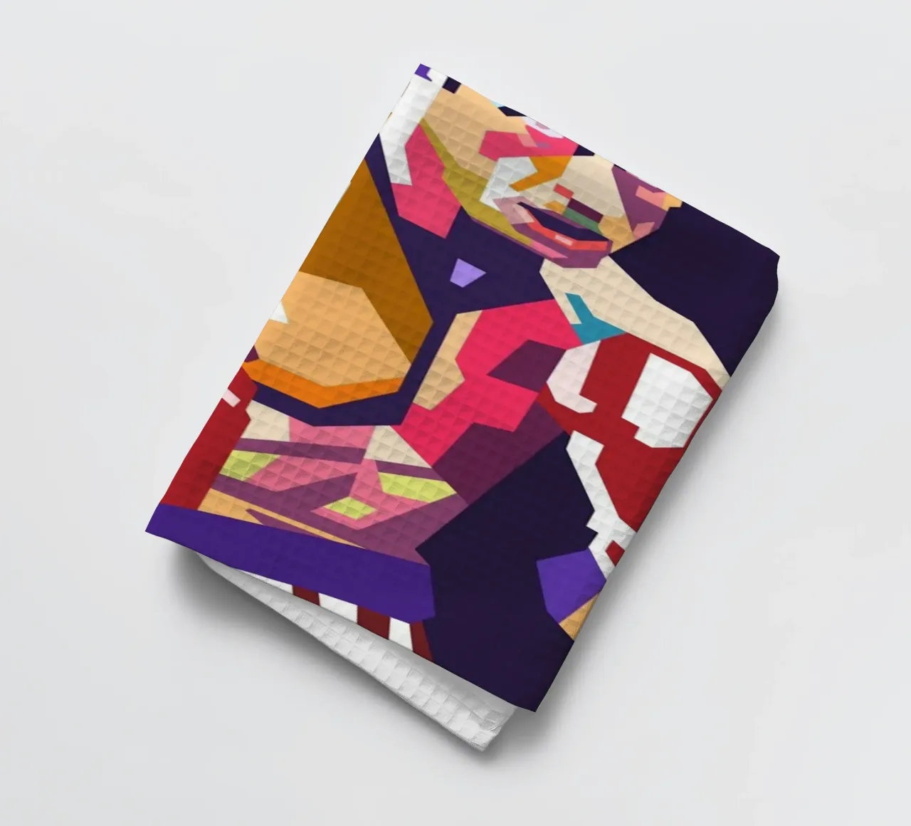 Rocky Balboa art tea towel by Hantamrata