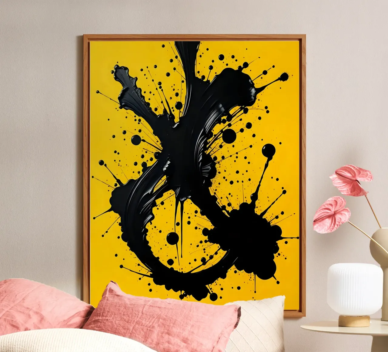 Sprazzi di colore_4 alluminio dibond da schwarz-gelb by LK