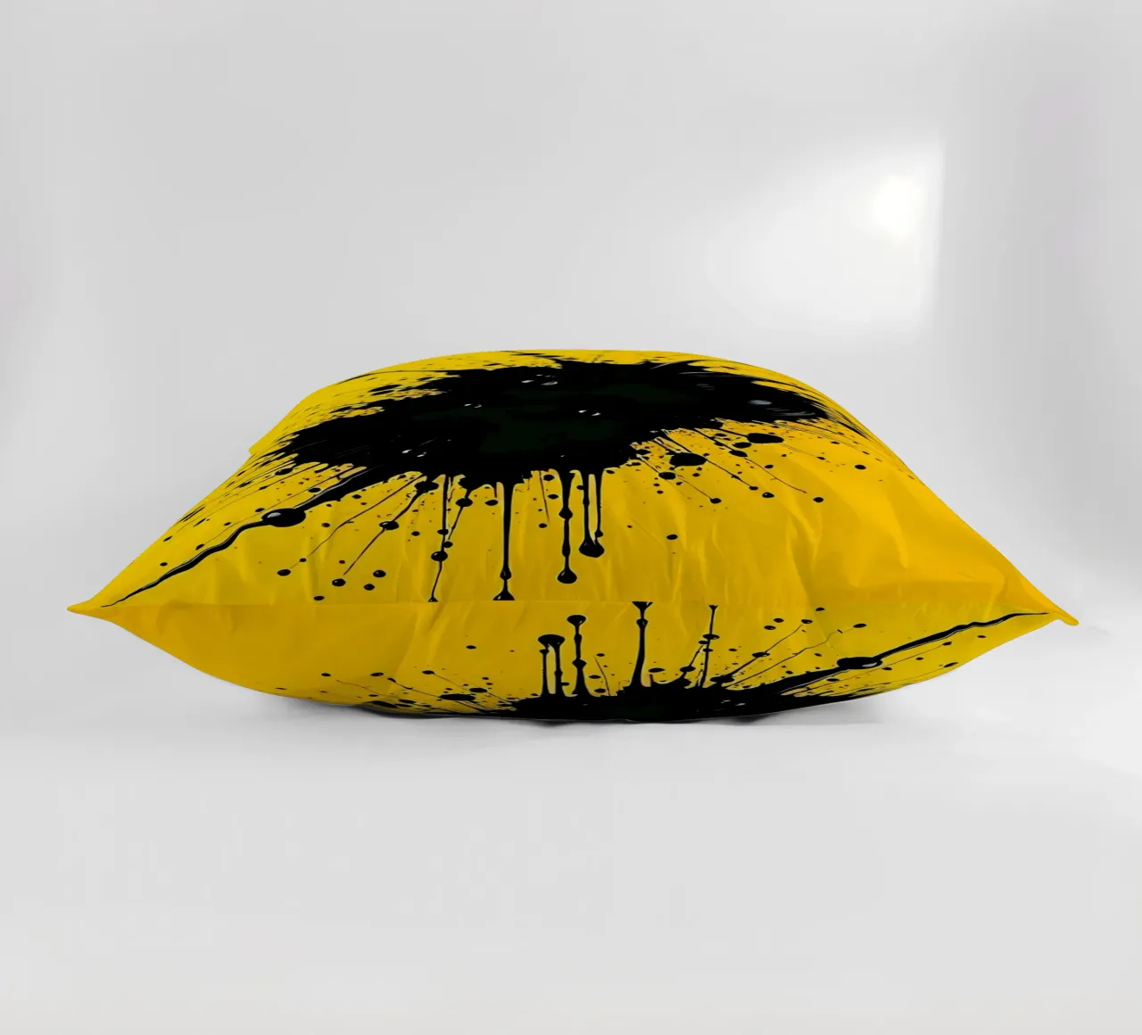 Sprazzi di colore_5 cuscino da schwarz-gelb by LK