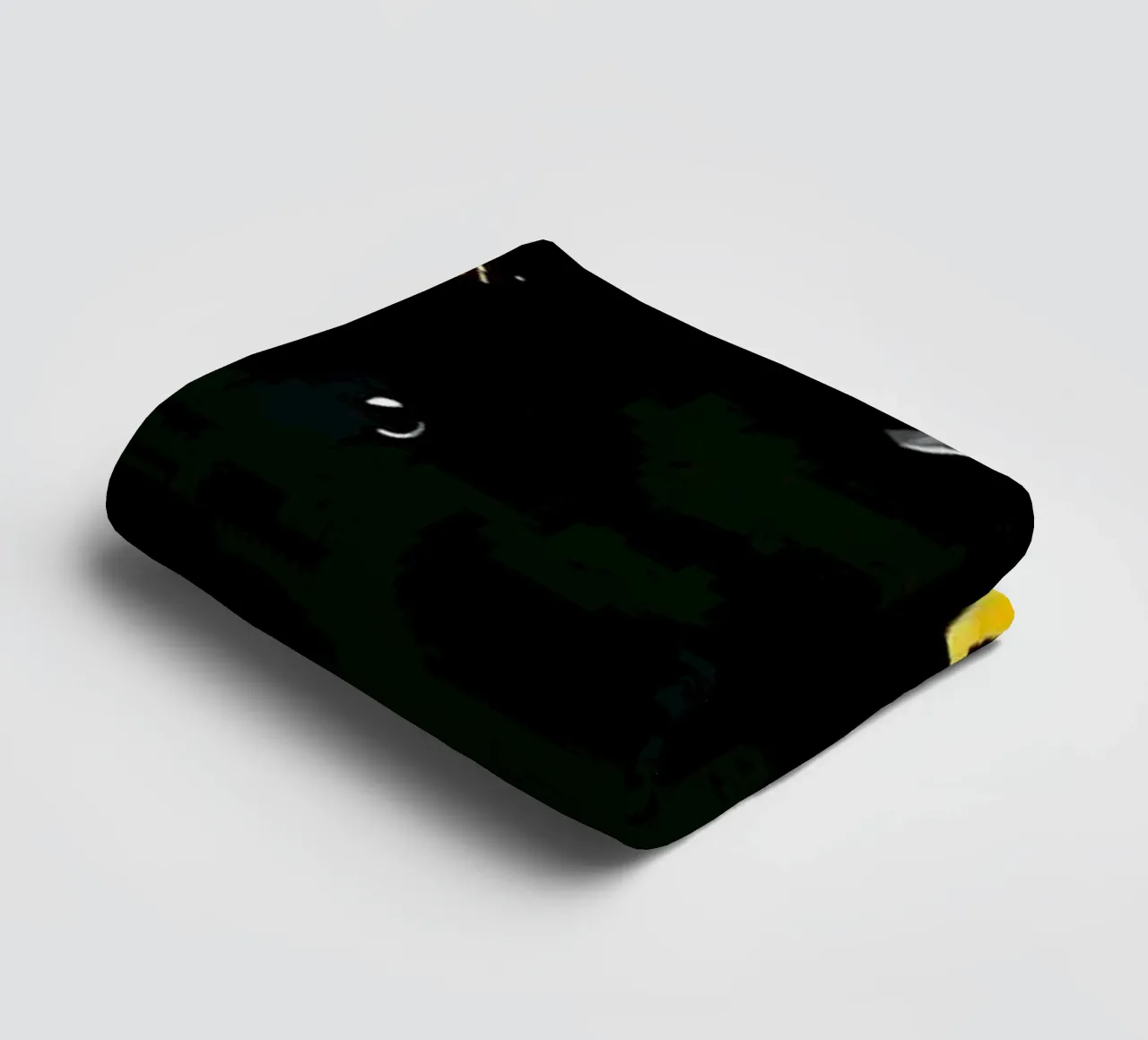 Sprazzi di colore_5 asciugamano da bagno da schwarz-gelb by LK