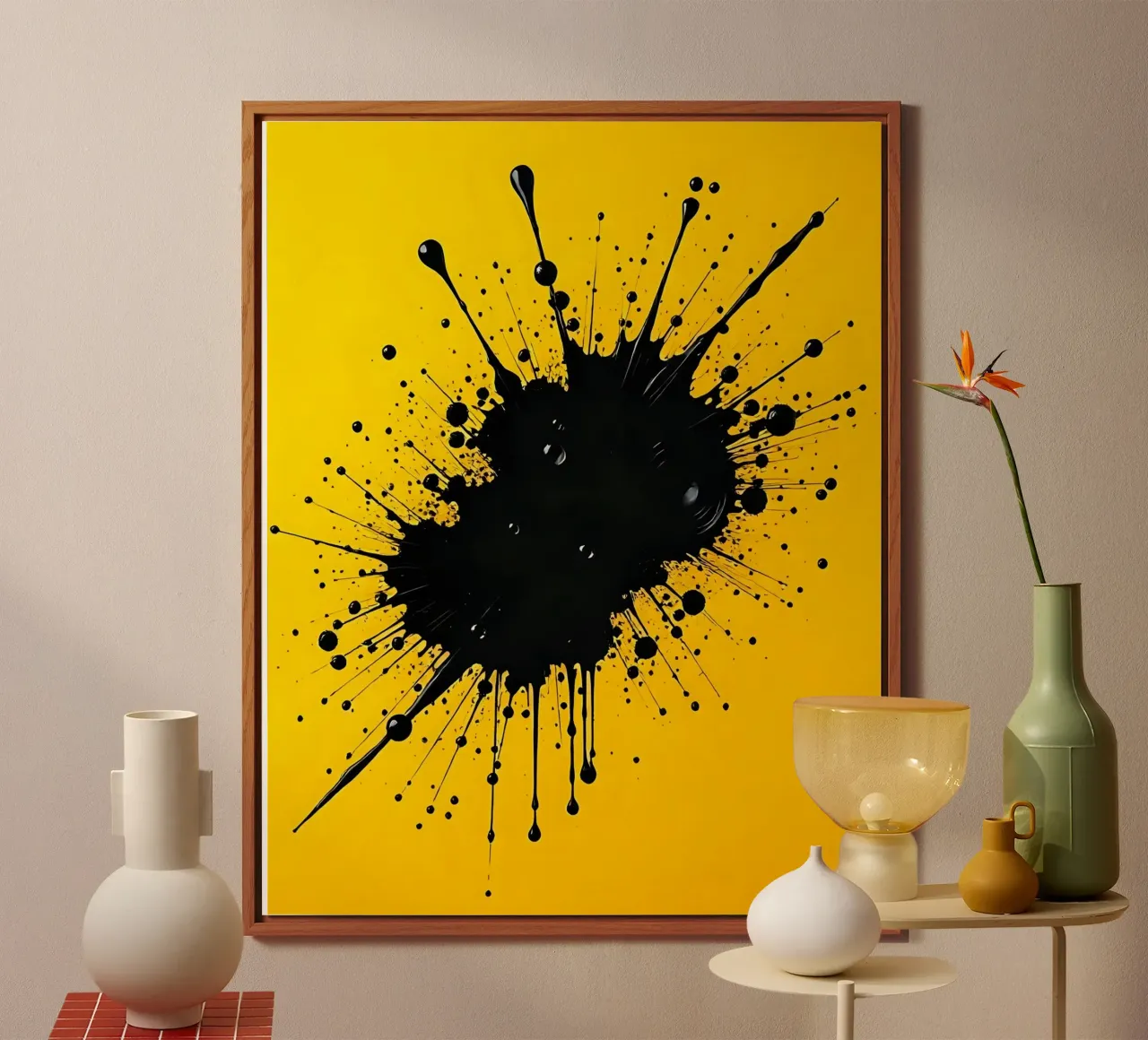 Sprazzi di colore_5 alluminio dibond da schwarz-gelb by LK