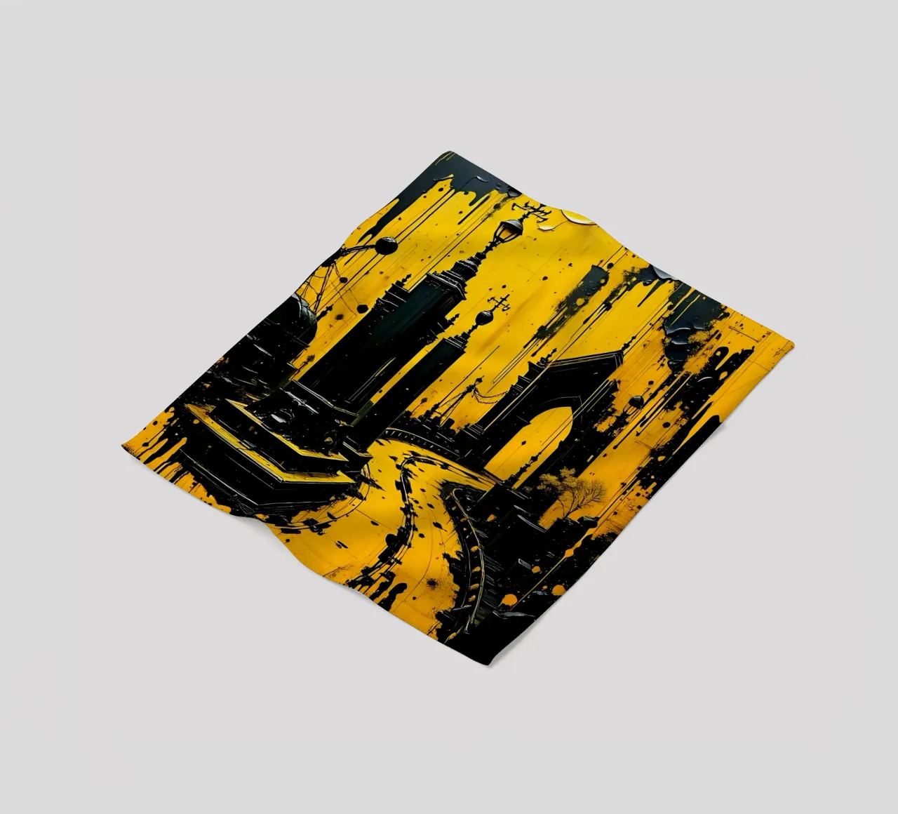 Stile_mistico_A_1 coperta in pile da schwarz-gelb by LK
