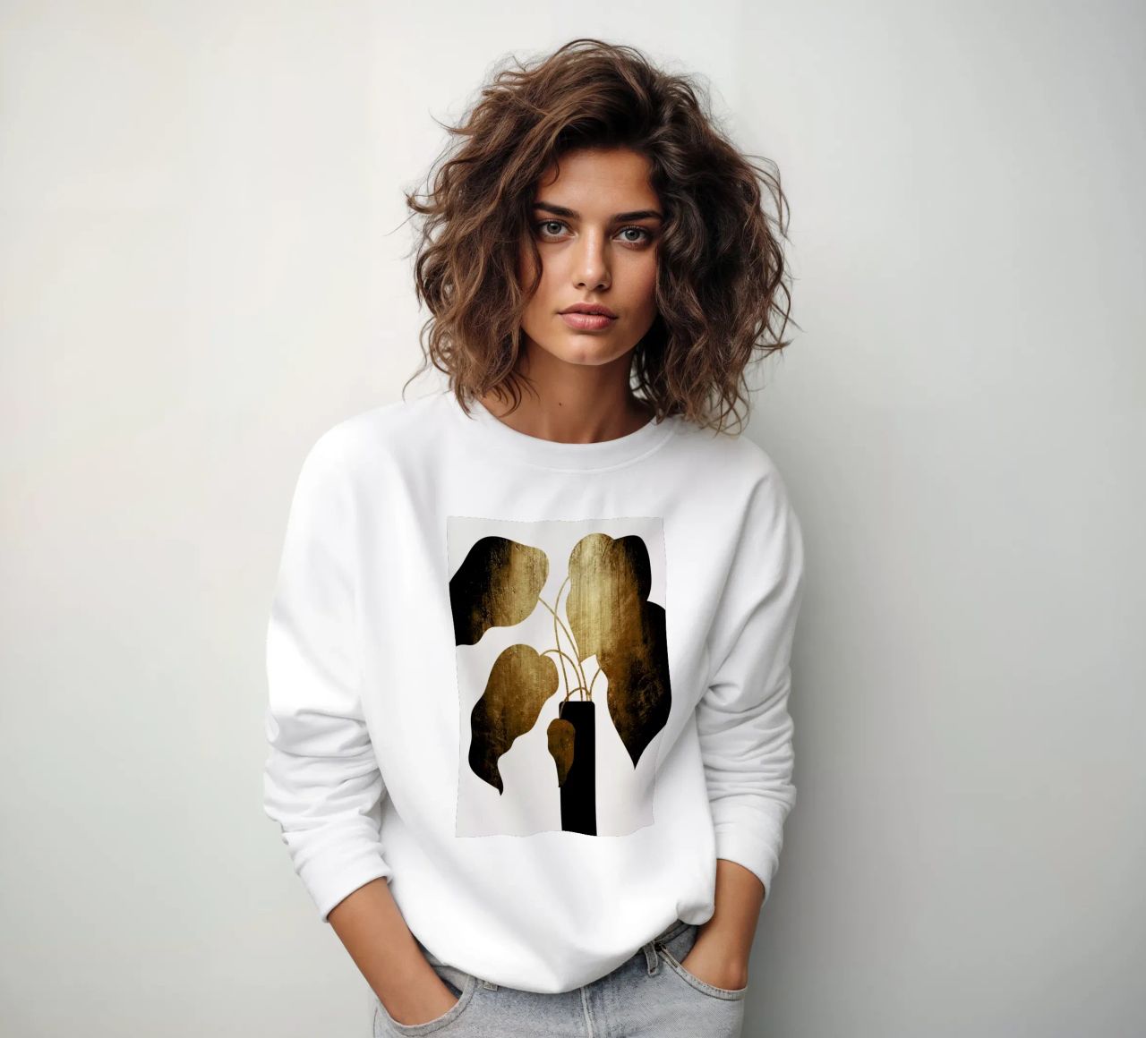 Abstract Bouquet sudadera de Kubistika