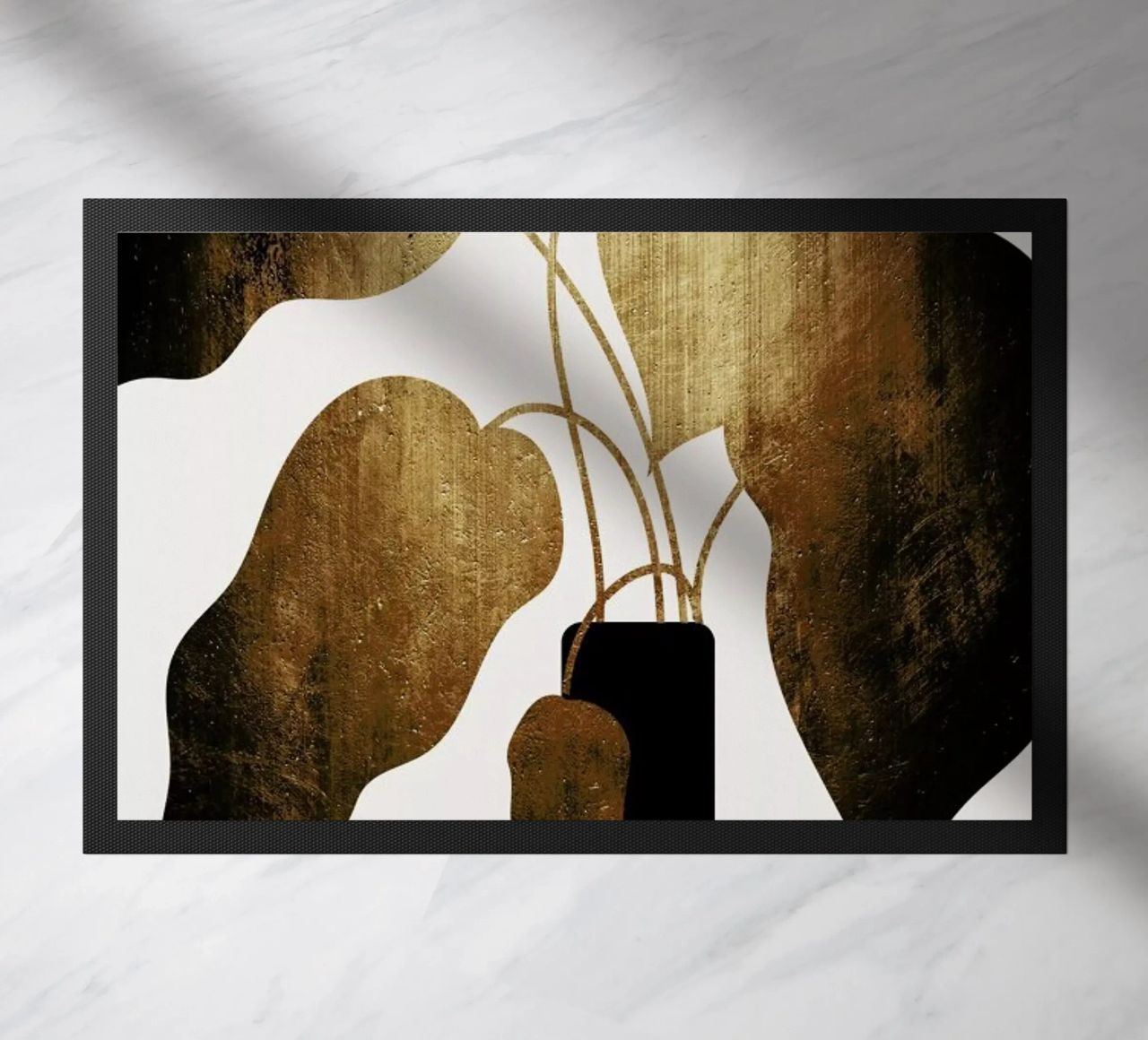 Abstract Bouquet felpudo de Kubistika