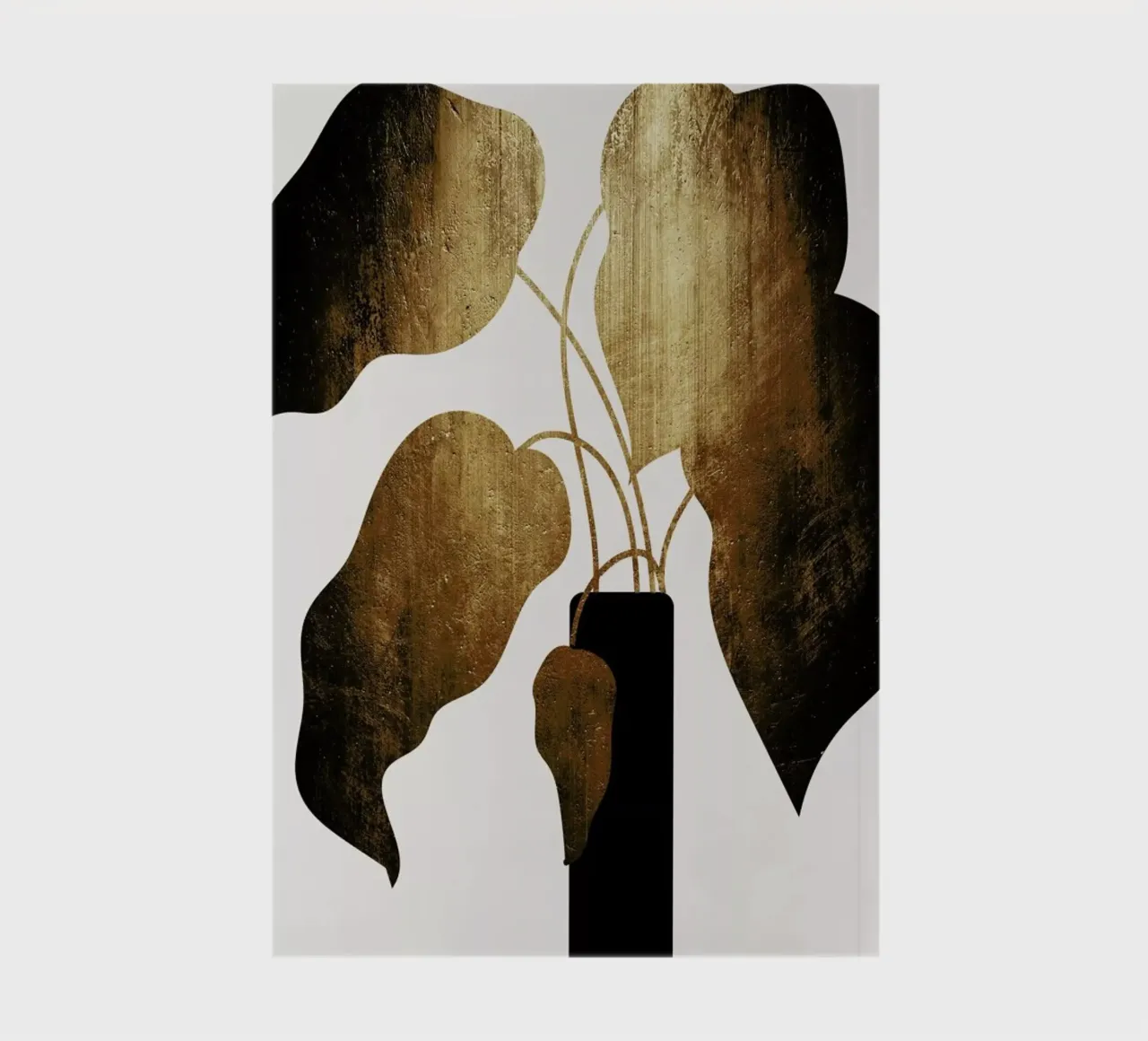 Abstract Bouquet notebook by Kubistika